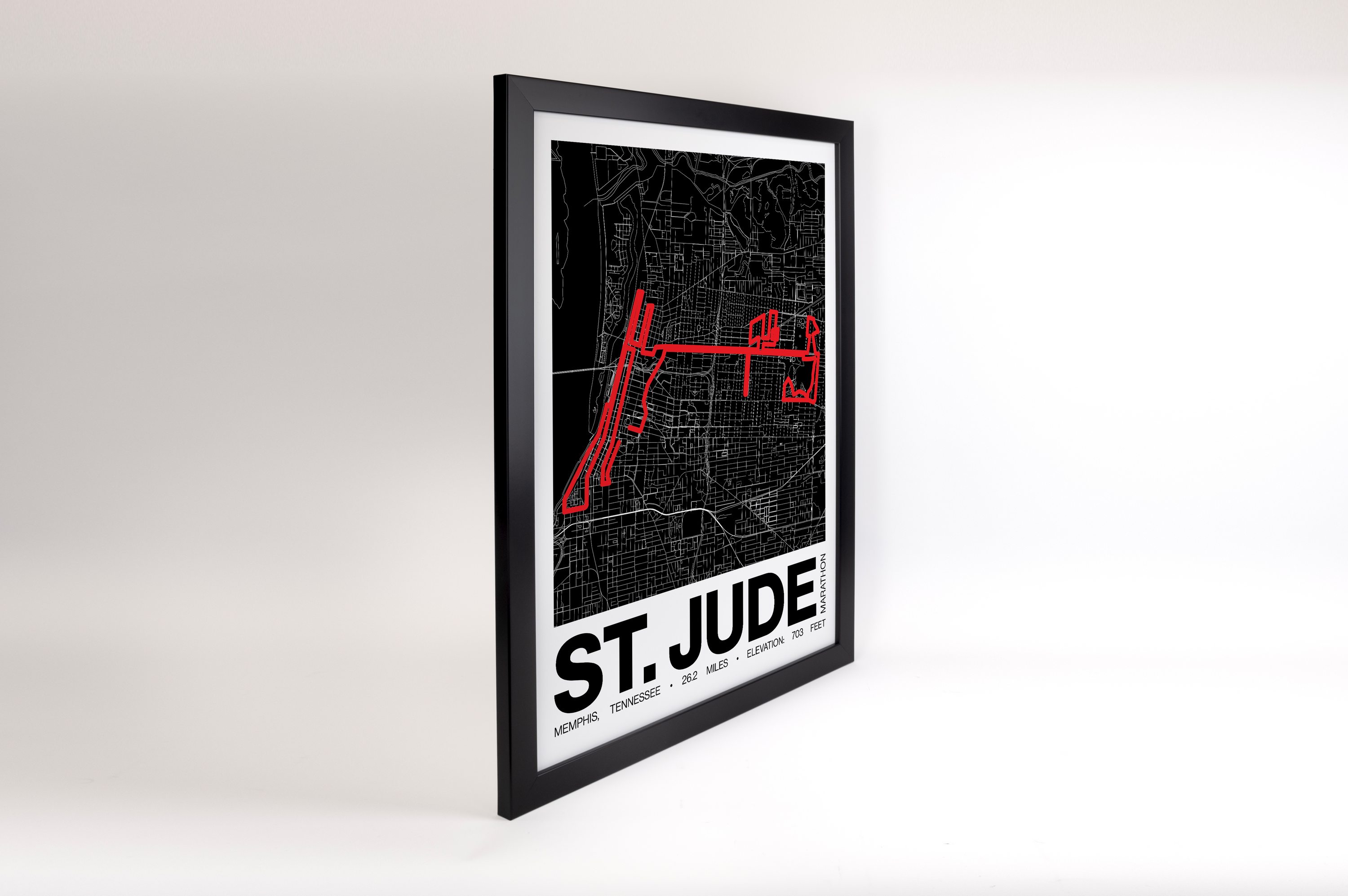 St. Jude Memphis Marathon Weekend Poster - Grid Style
