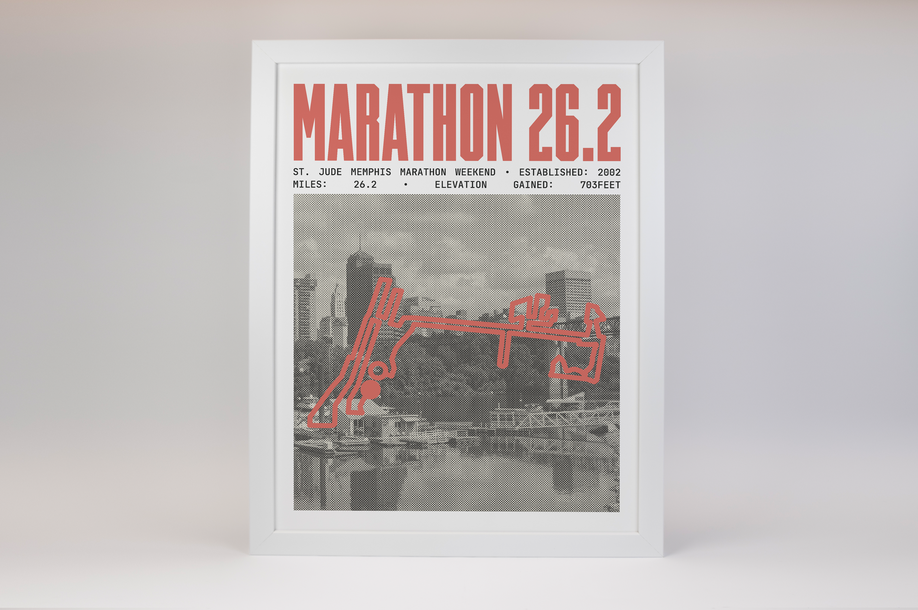 St. Jude Memphis Marathon Weekend Poster