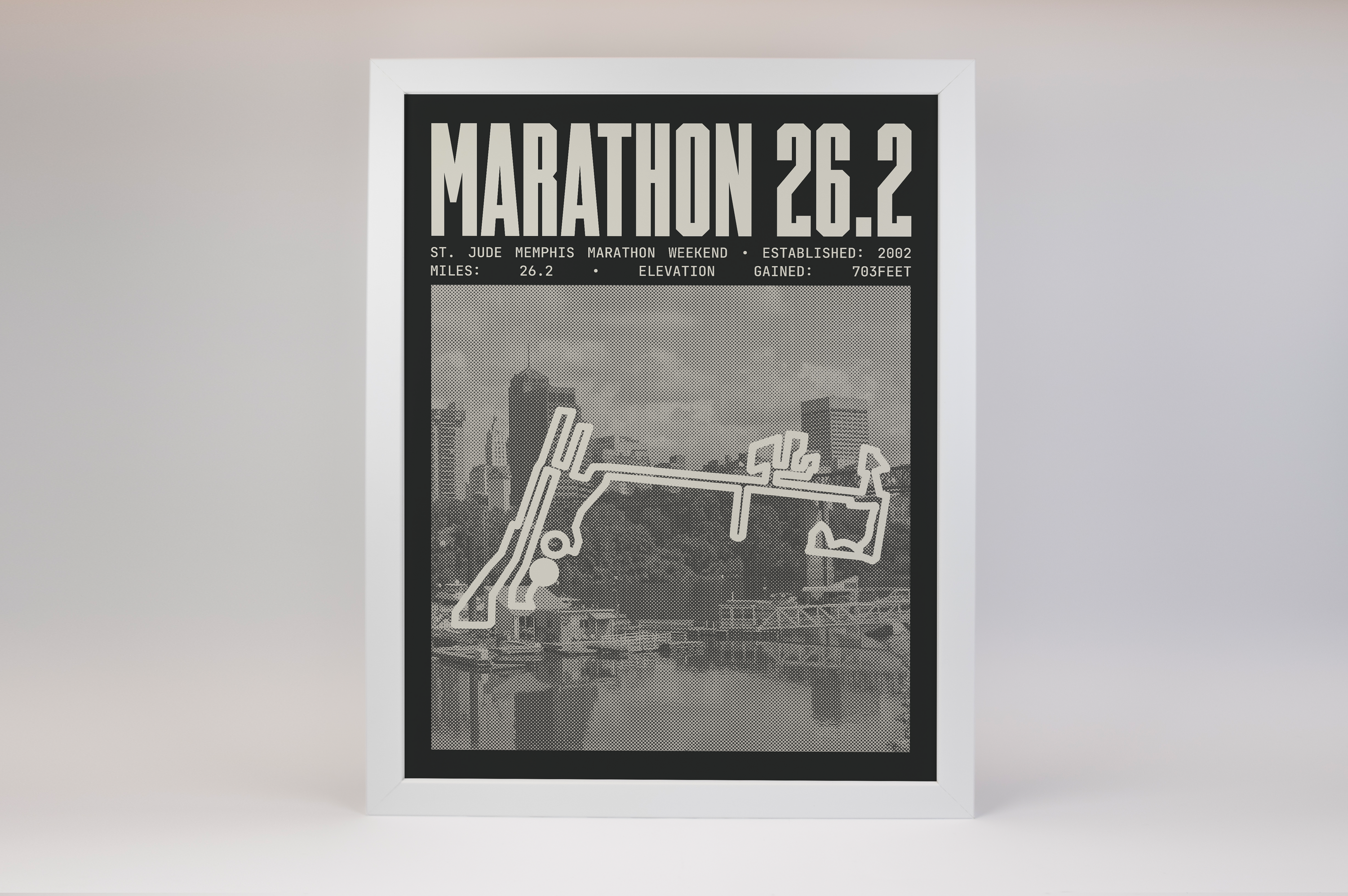 St. Jude Memphis Marathon Weekend Poster