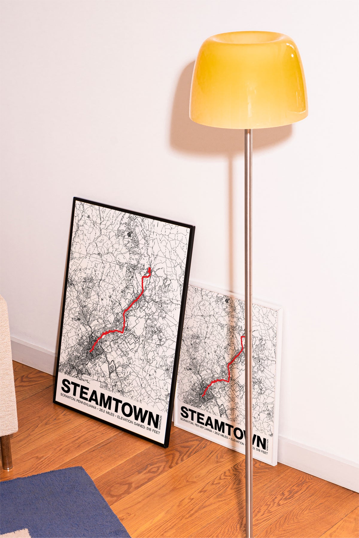 Steamtown Marathon Poster - Grid Style