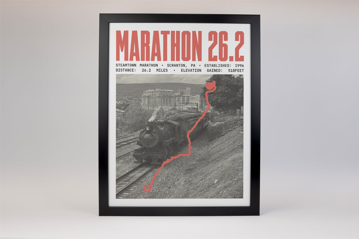 Steamtown Marathon Poster