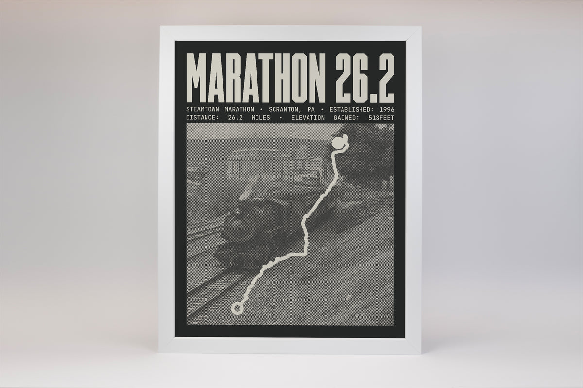 Steamtown Marathon Poster