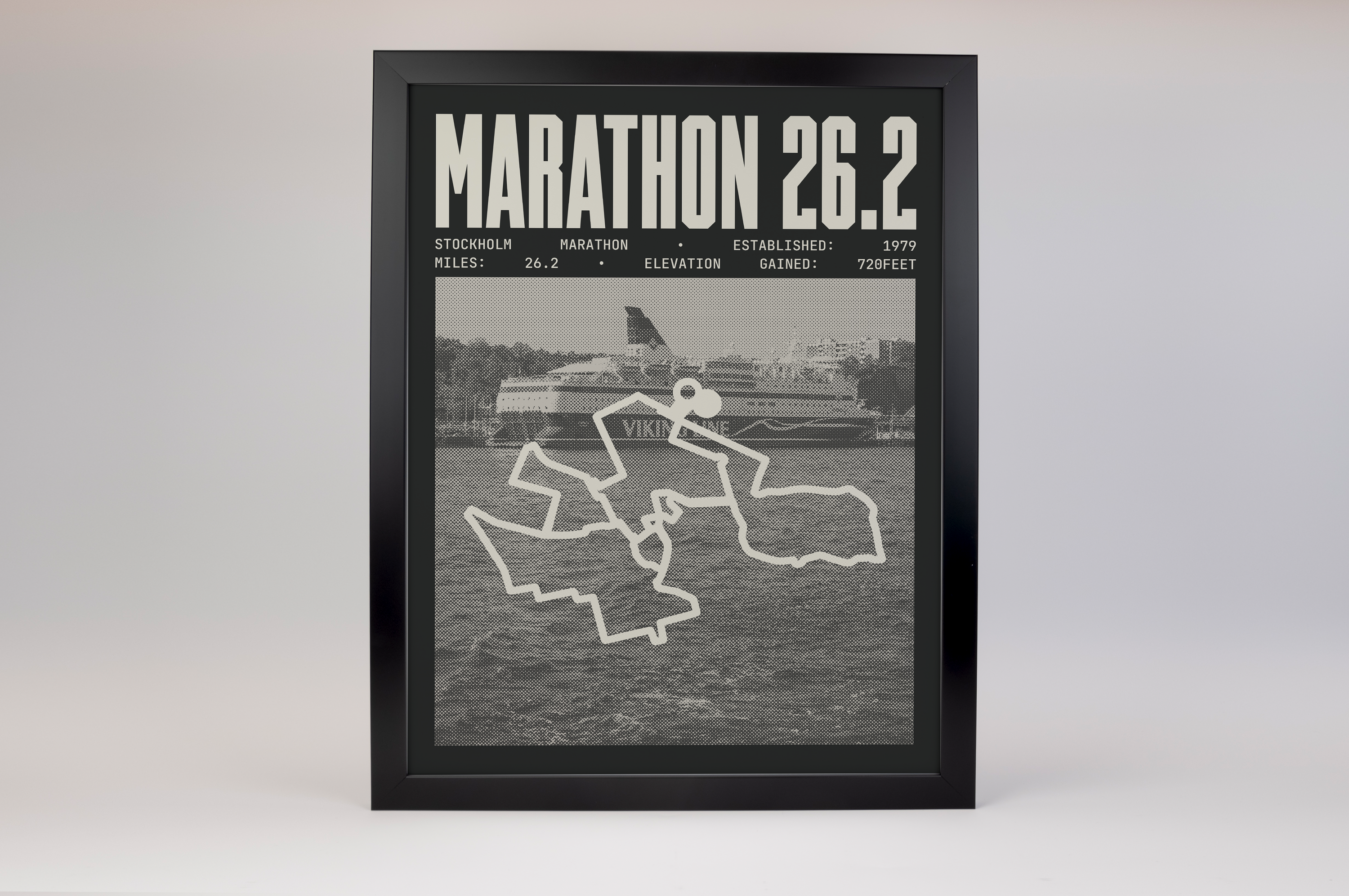 Stockholm Marathon Poster