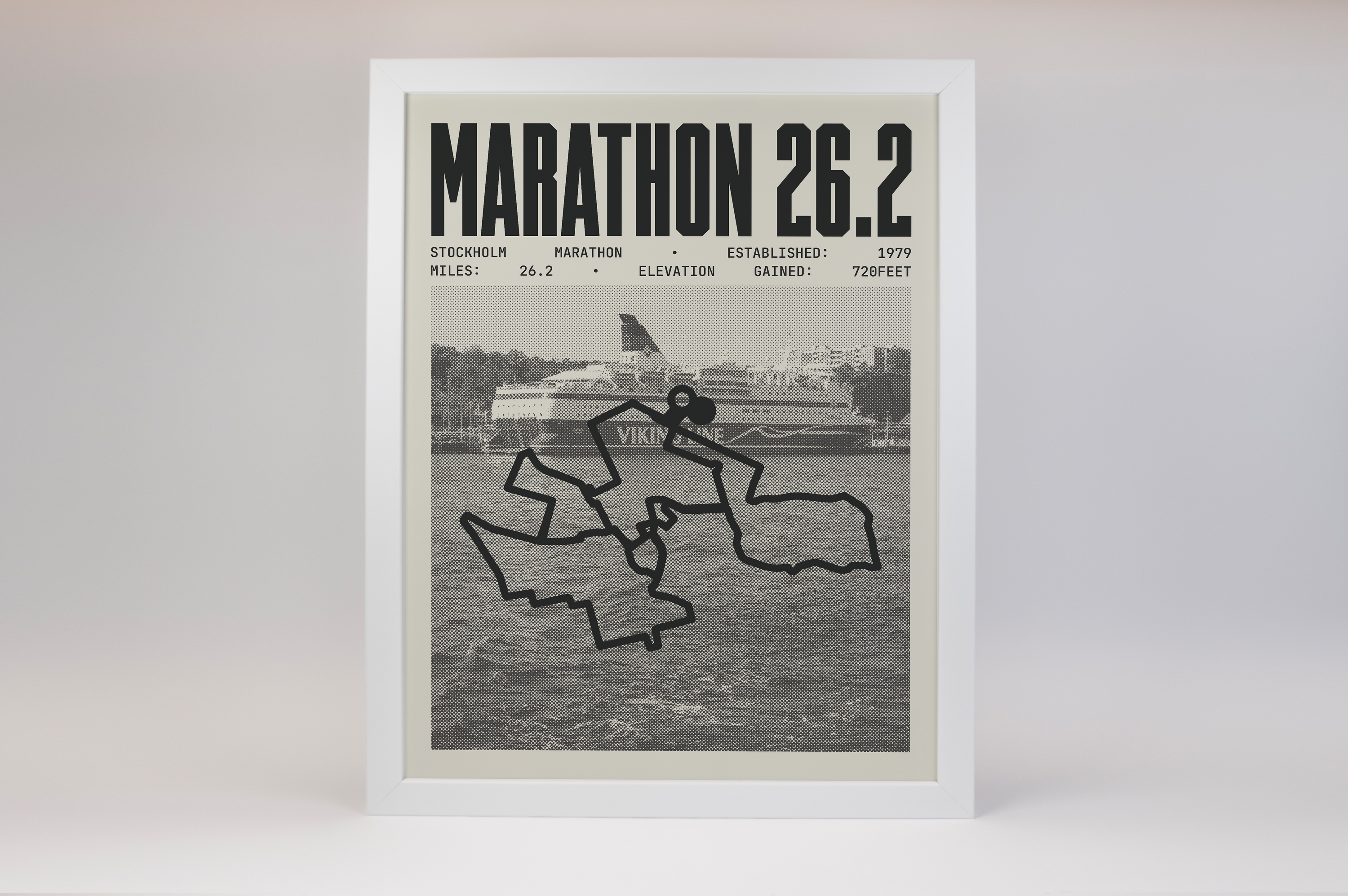 Stockholm Marathon Poster