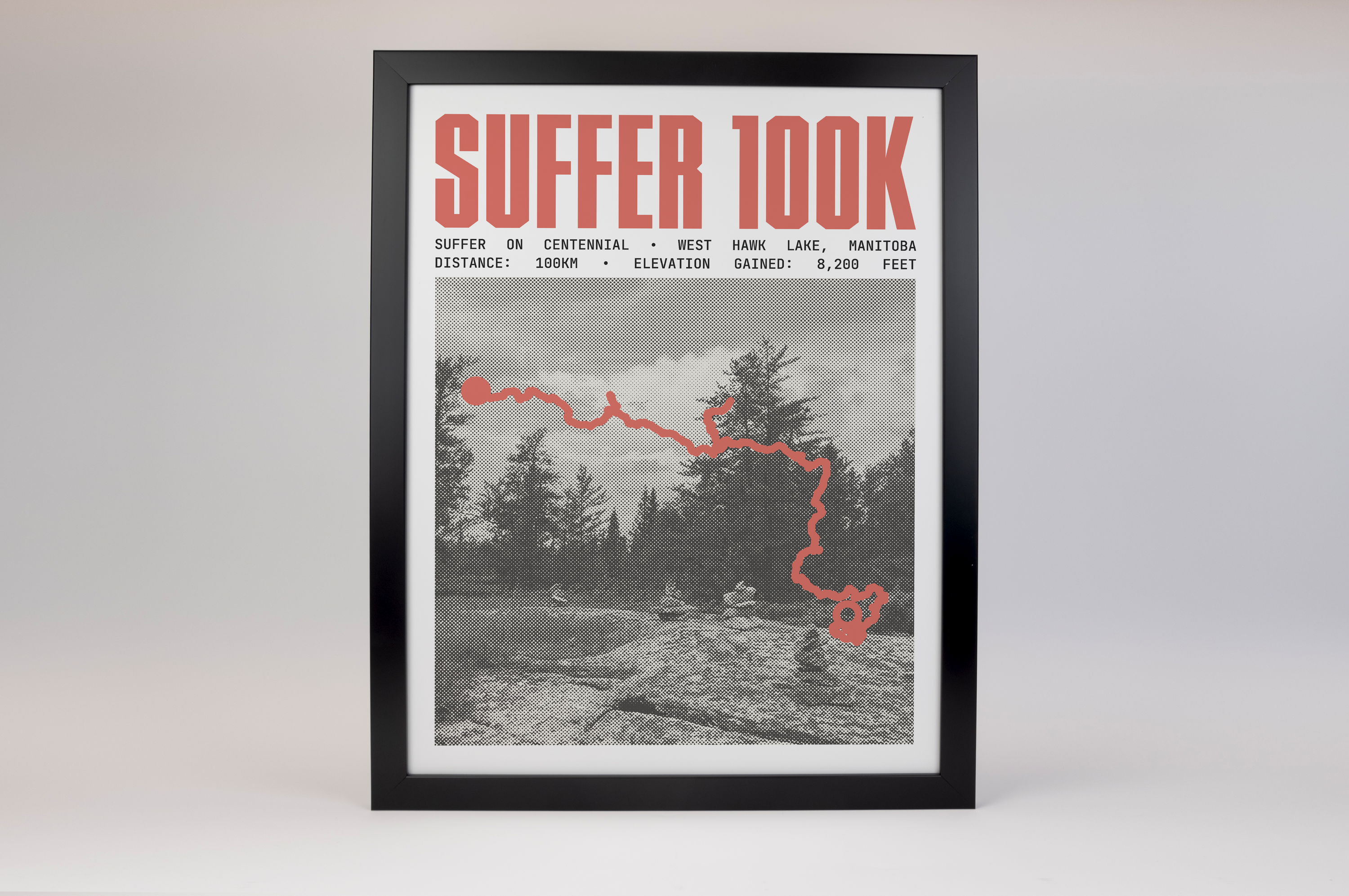 Suffer on Centennial 100K Poster