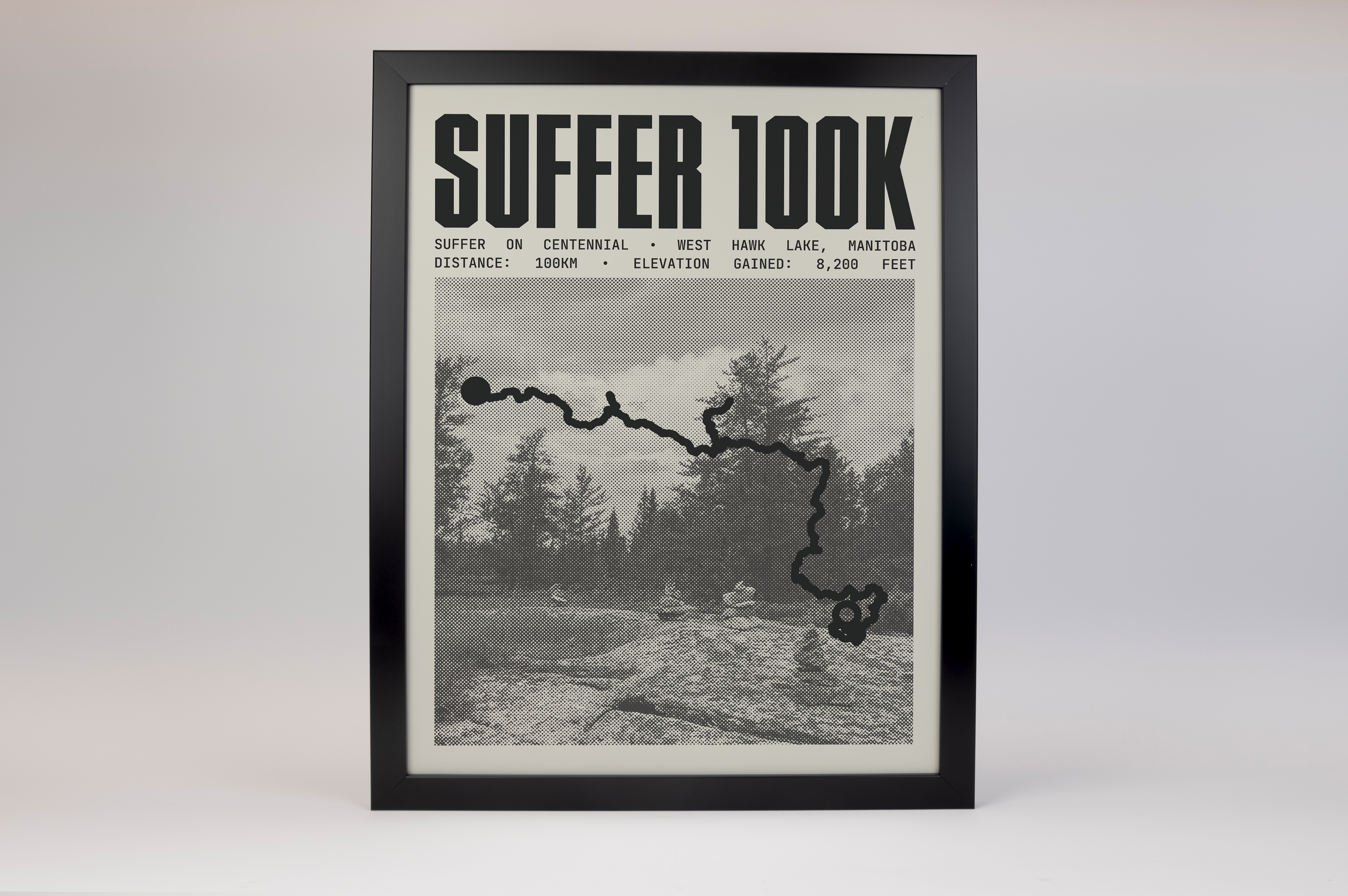 Suffer on Centennial 100K Poster