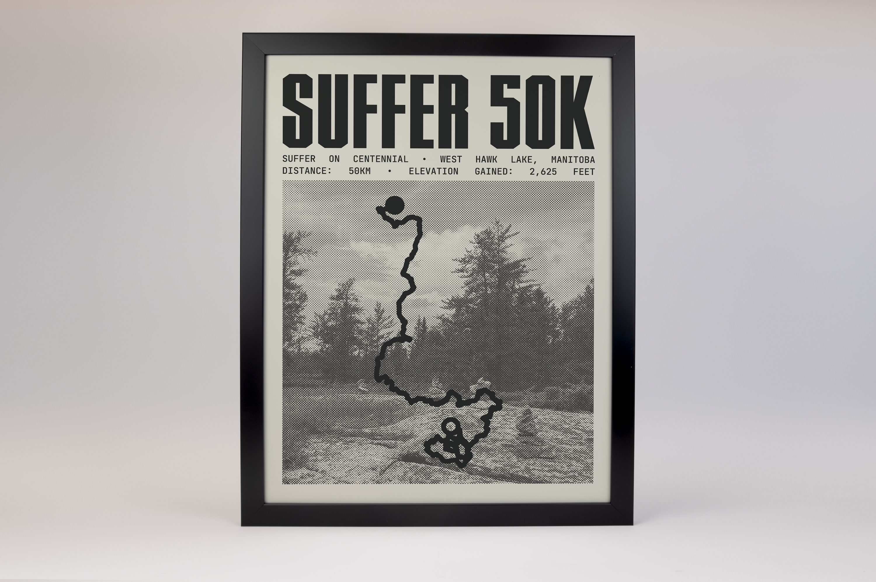 Suffer on Centennial 50K Poster