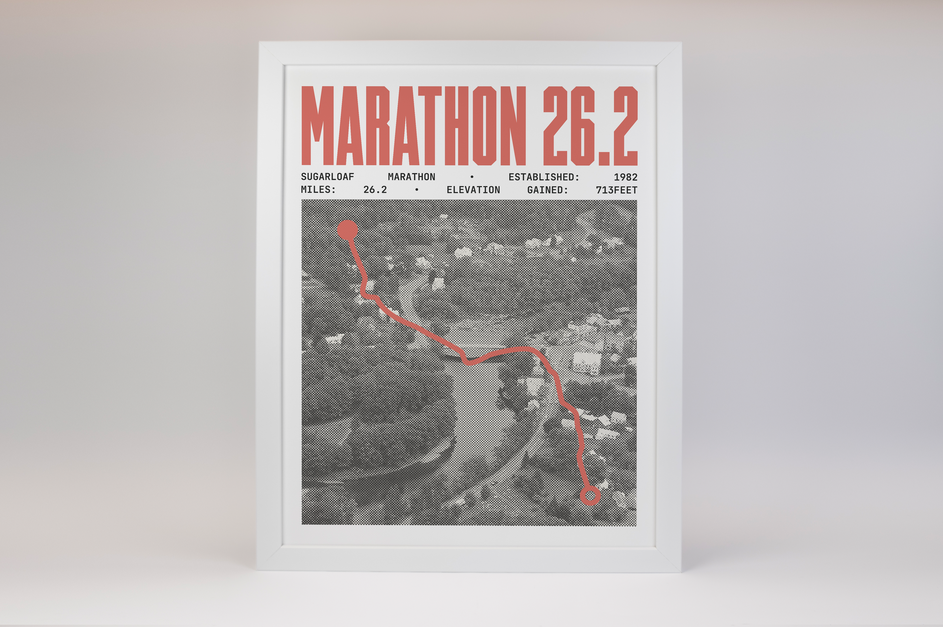 Sugarloaf Marathon Poster