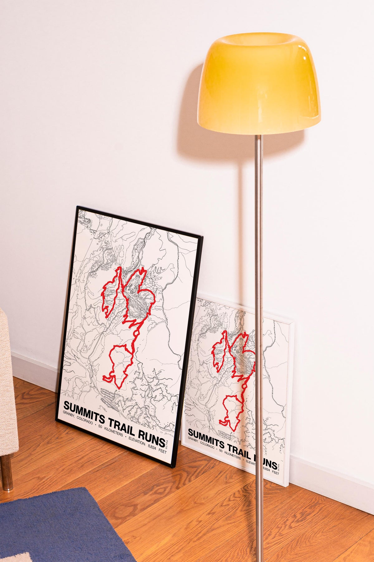 Summits Trail Runs Ultra Poster - Grid Style