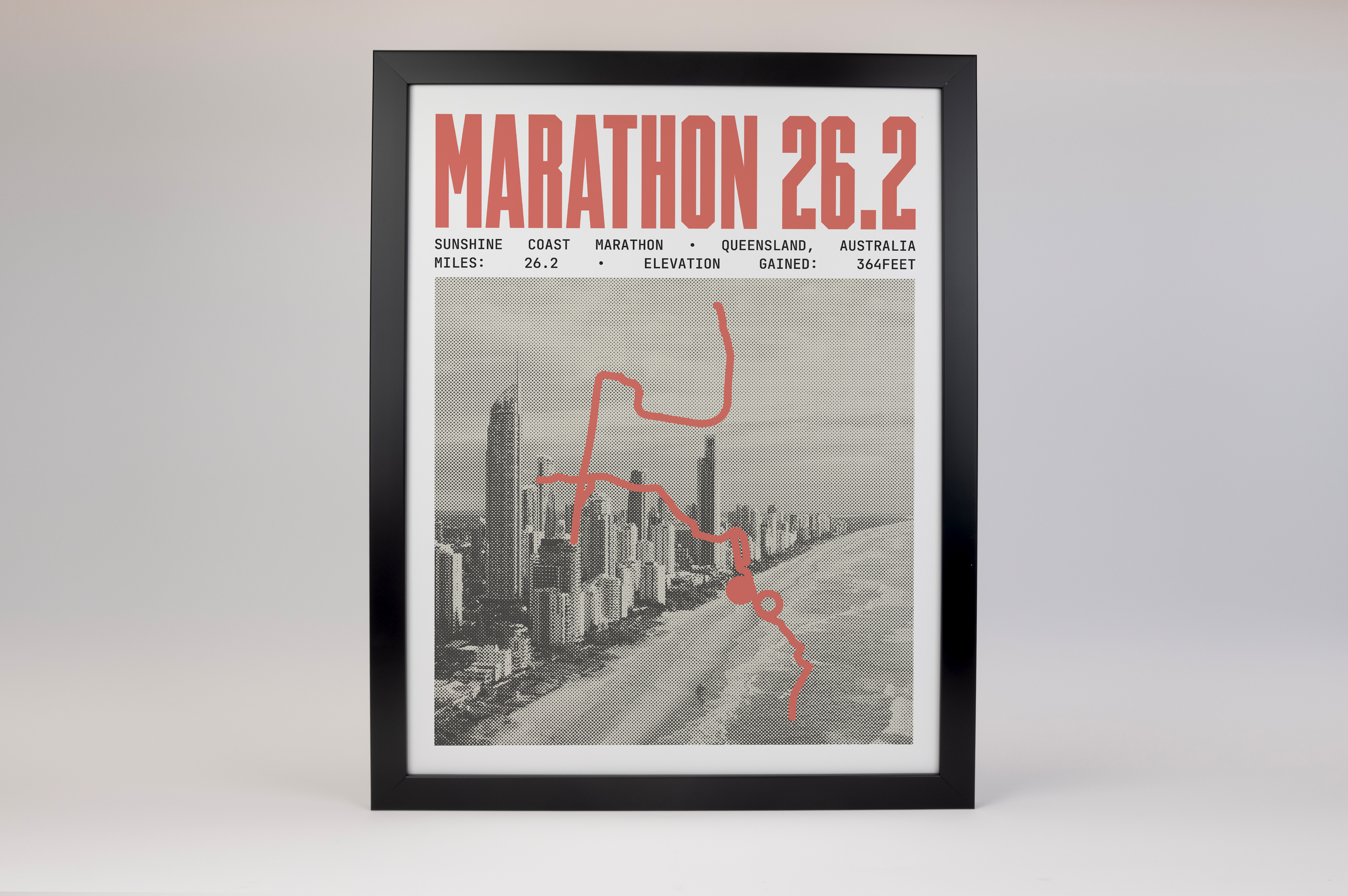 Sunshine Coast Marathon Poster