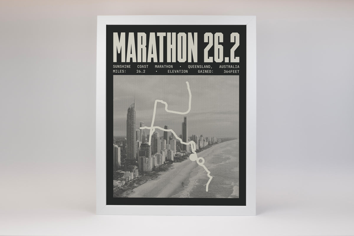 Sunshine Coast Marathon Poster