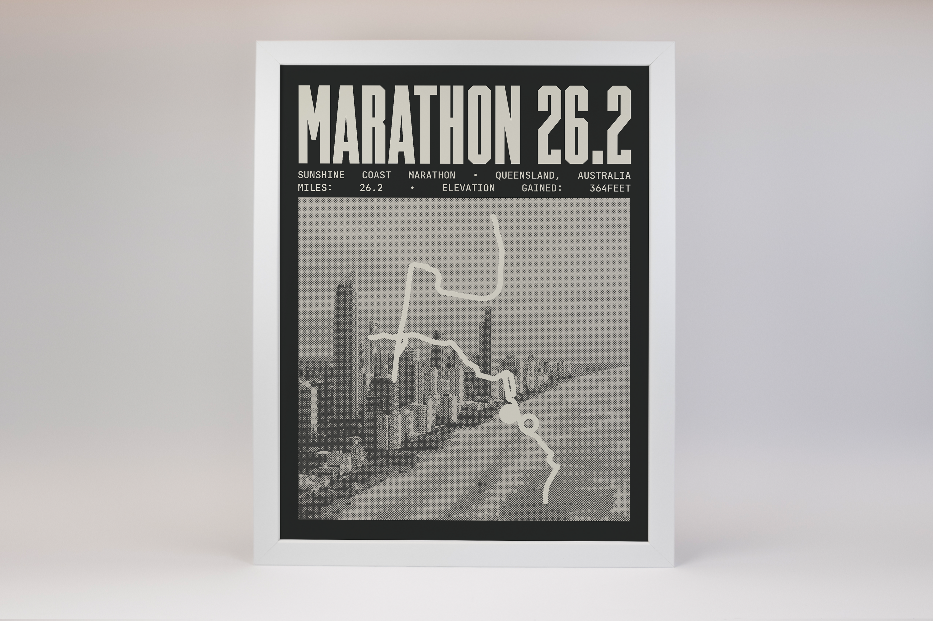 Sunshine Coast Marathon Poster