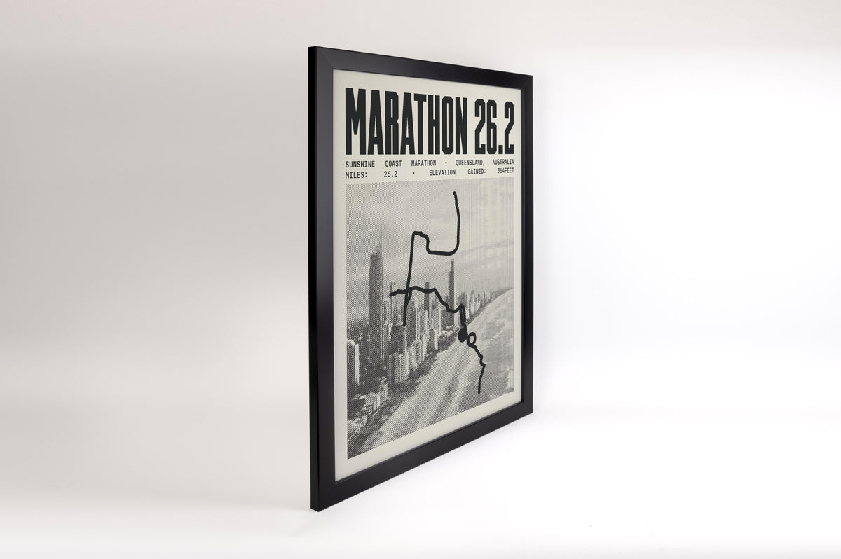 Sunshine Coast Marathon Poster