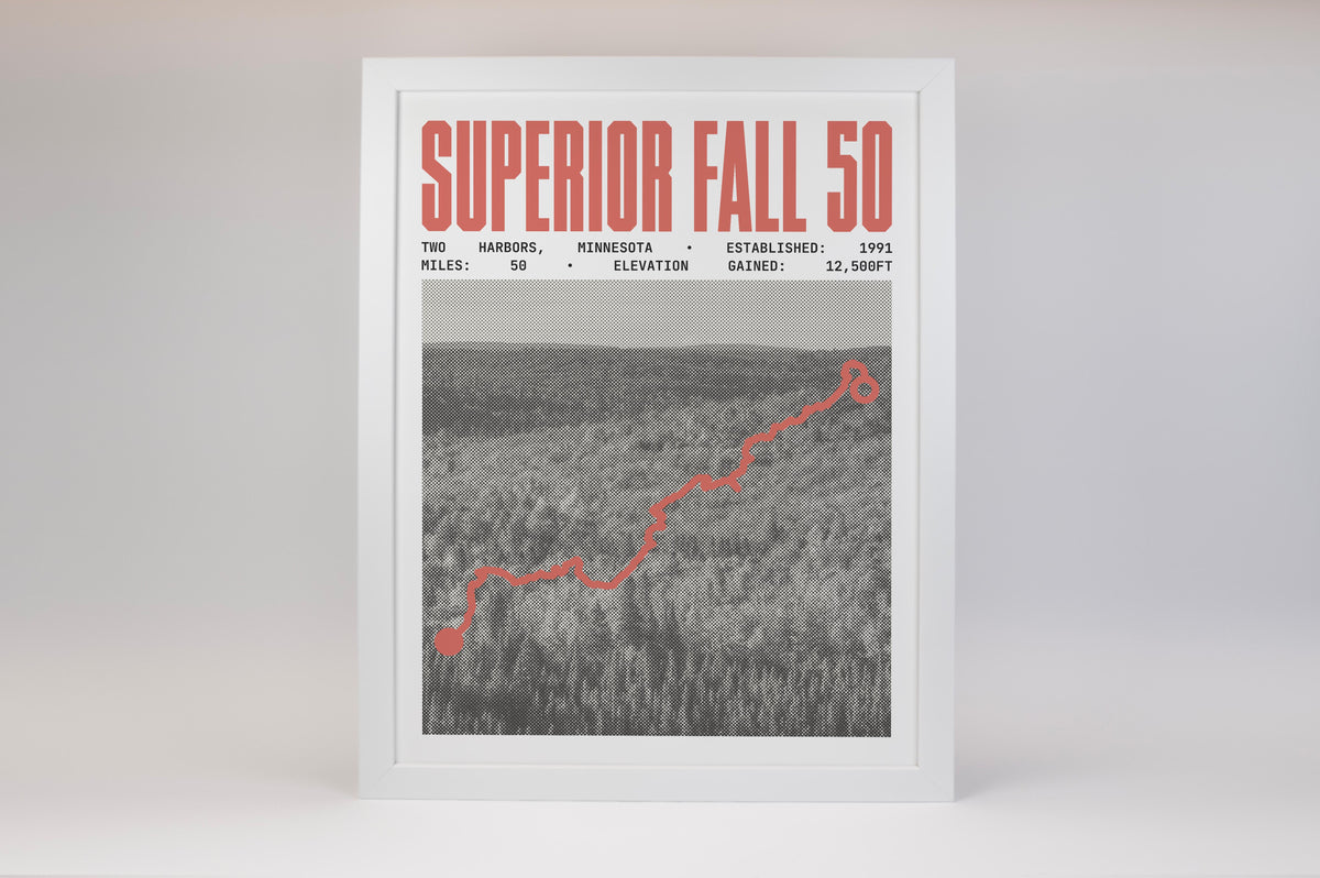 Superior Fall 50 Endurance Run Poster