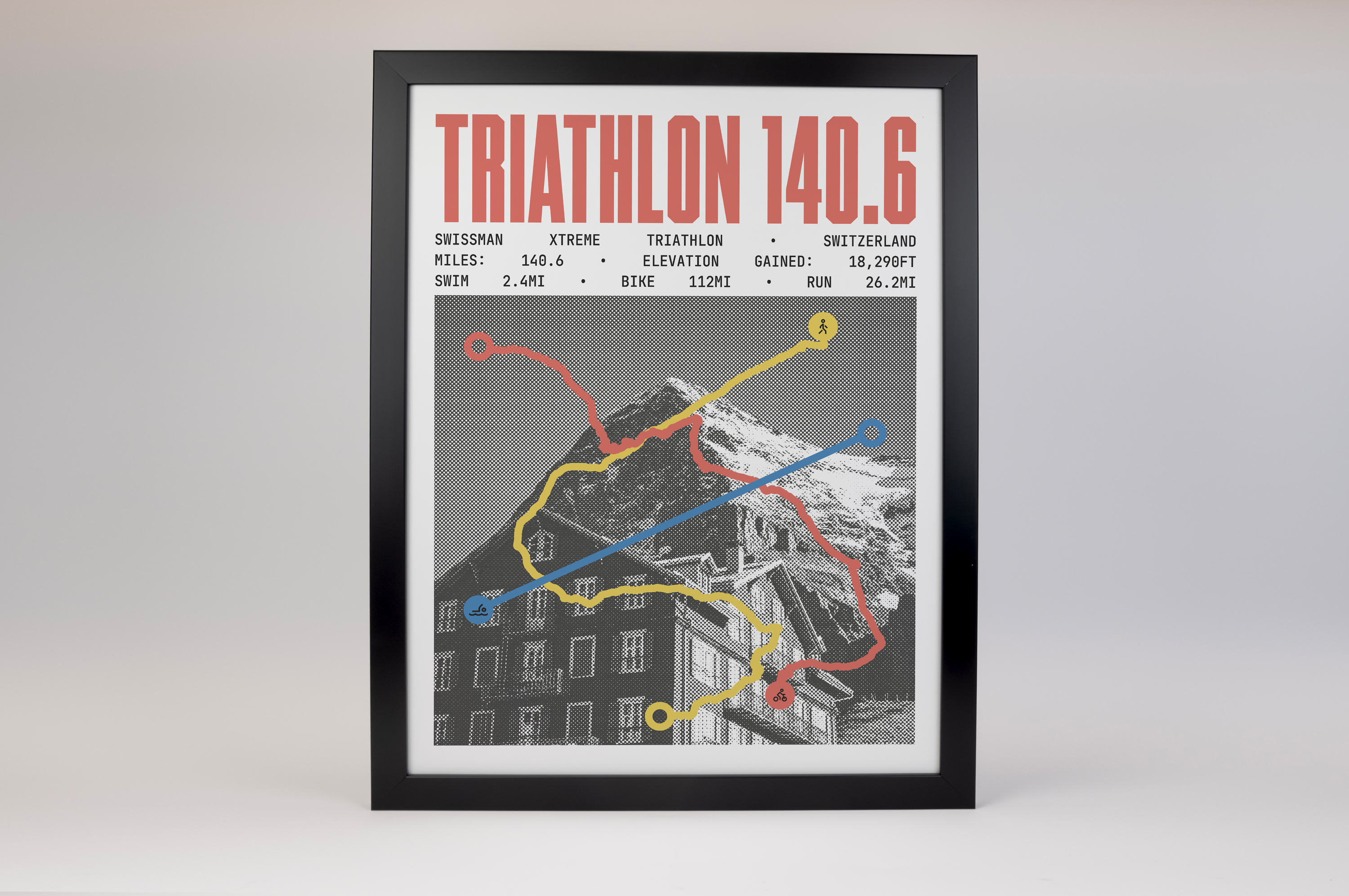 Swissman Xtreme Triathlon Poster