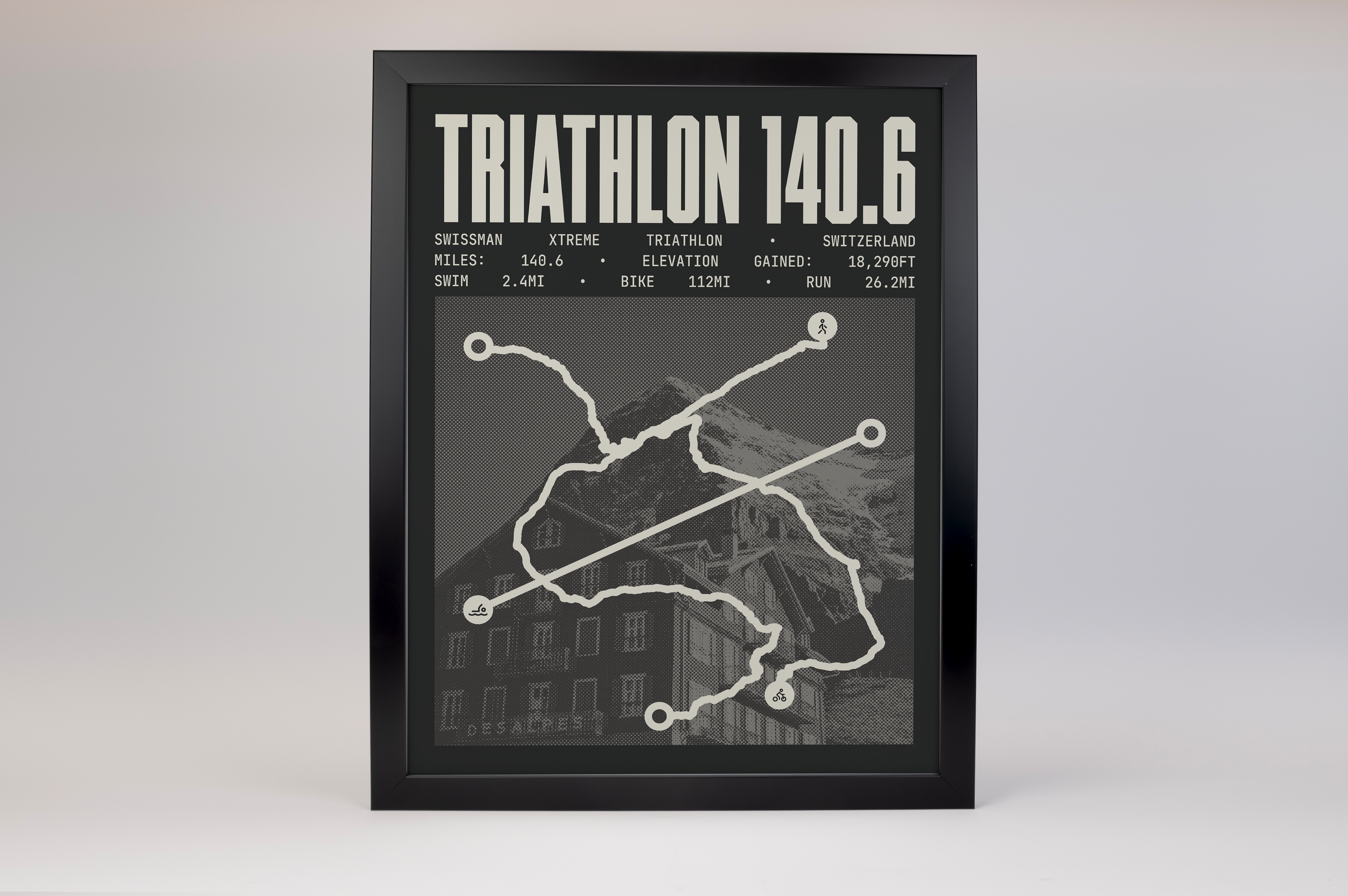 Swissman Xtreme Triathlon Poster
