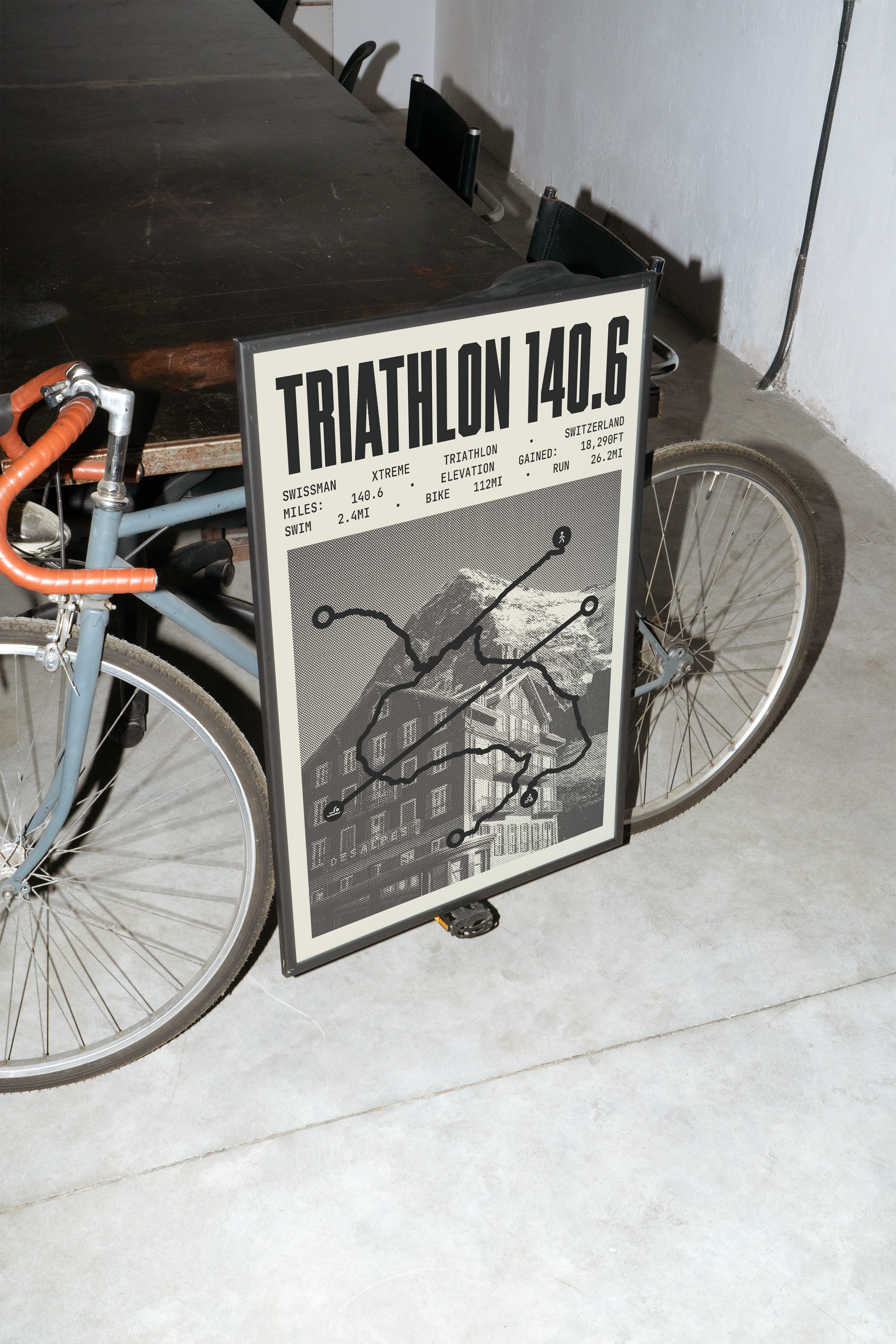 Swissman Xtreme Triathlon Poster