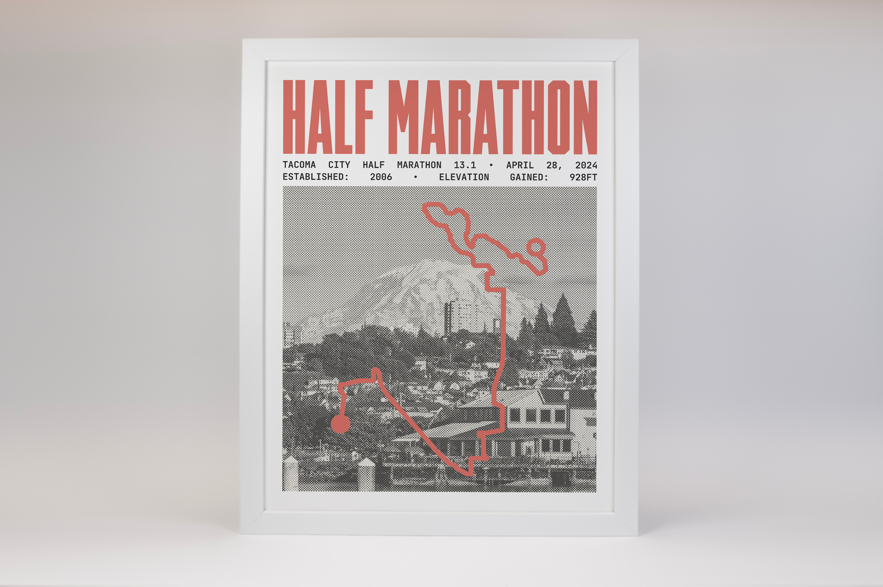 Tacoma City Half-Marathon Poster