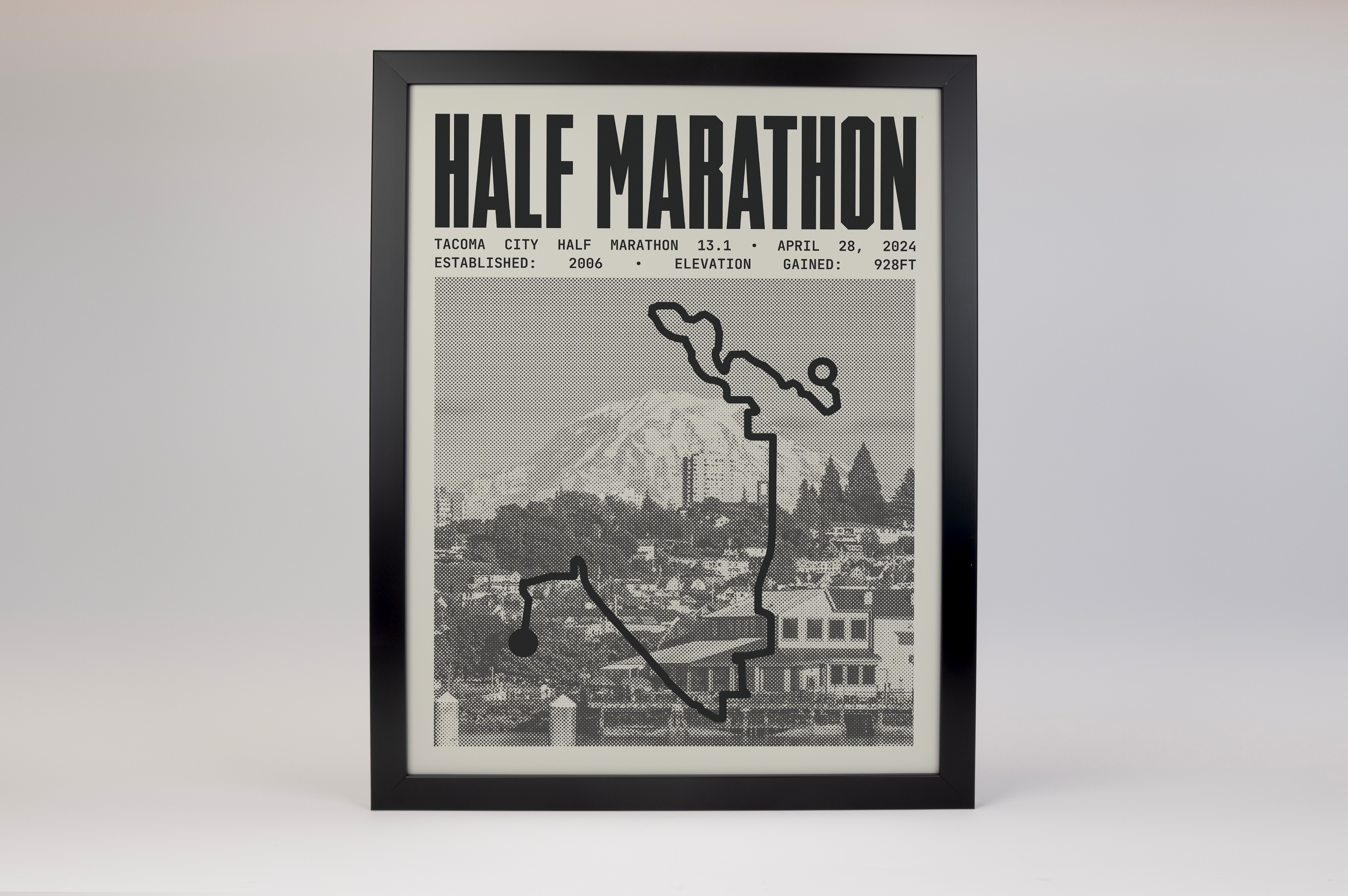 Tacoma City Half-Marathon Poster