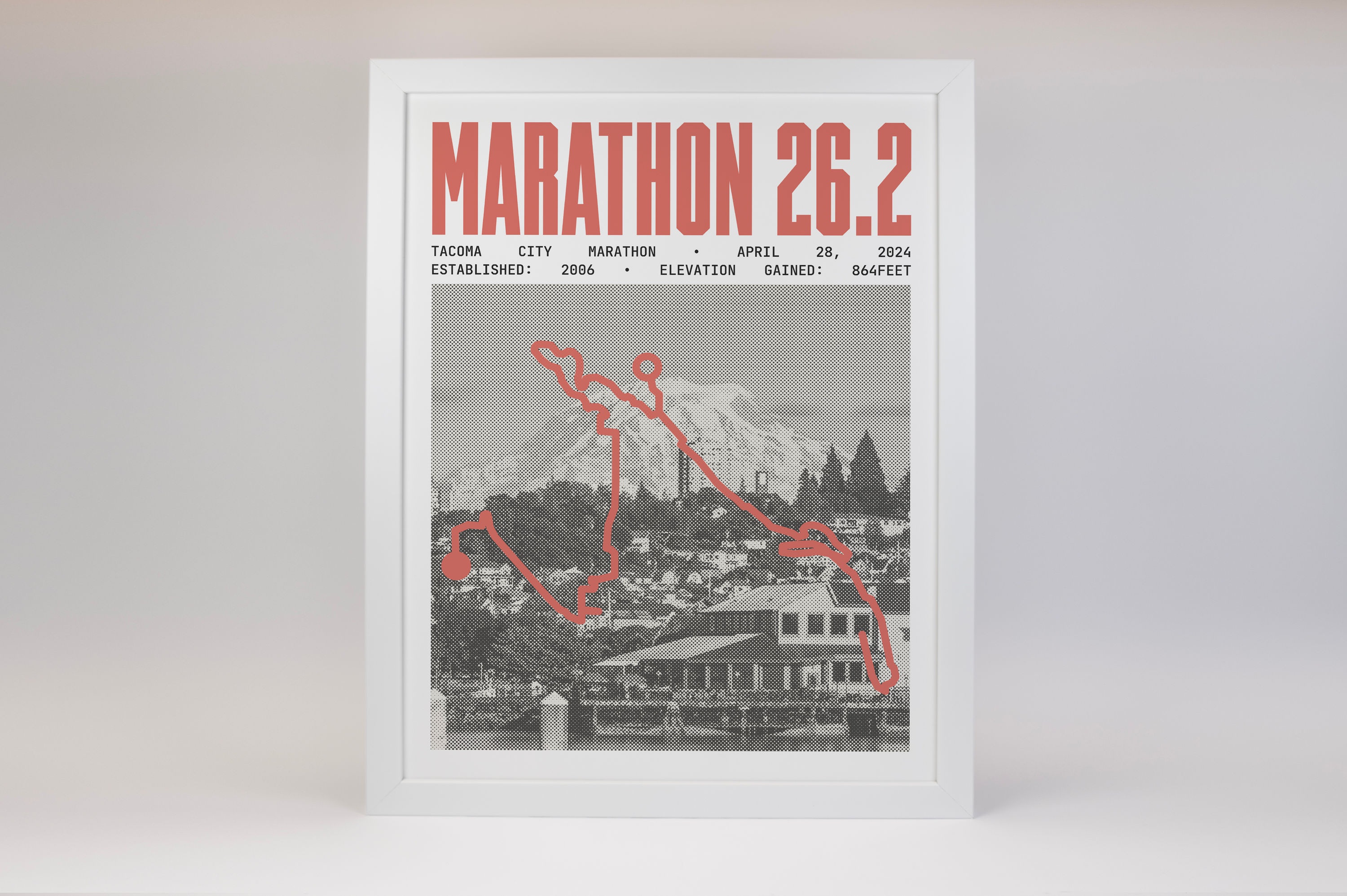 Tacoma City Marathon Poster