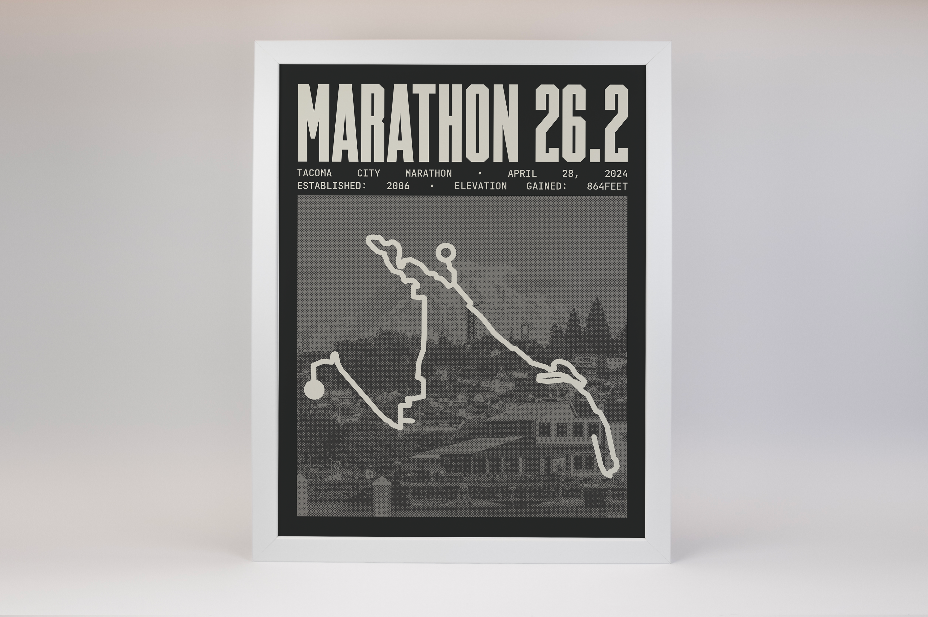 Tacoma City Marathon Poster