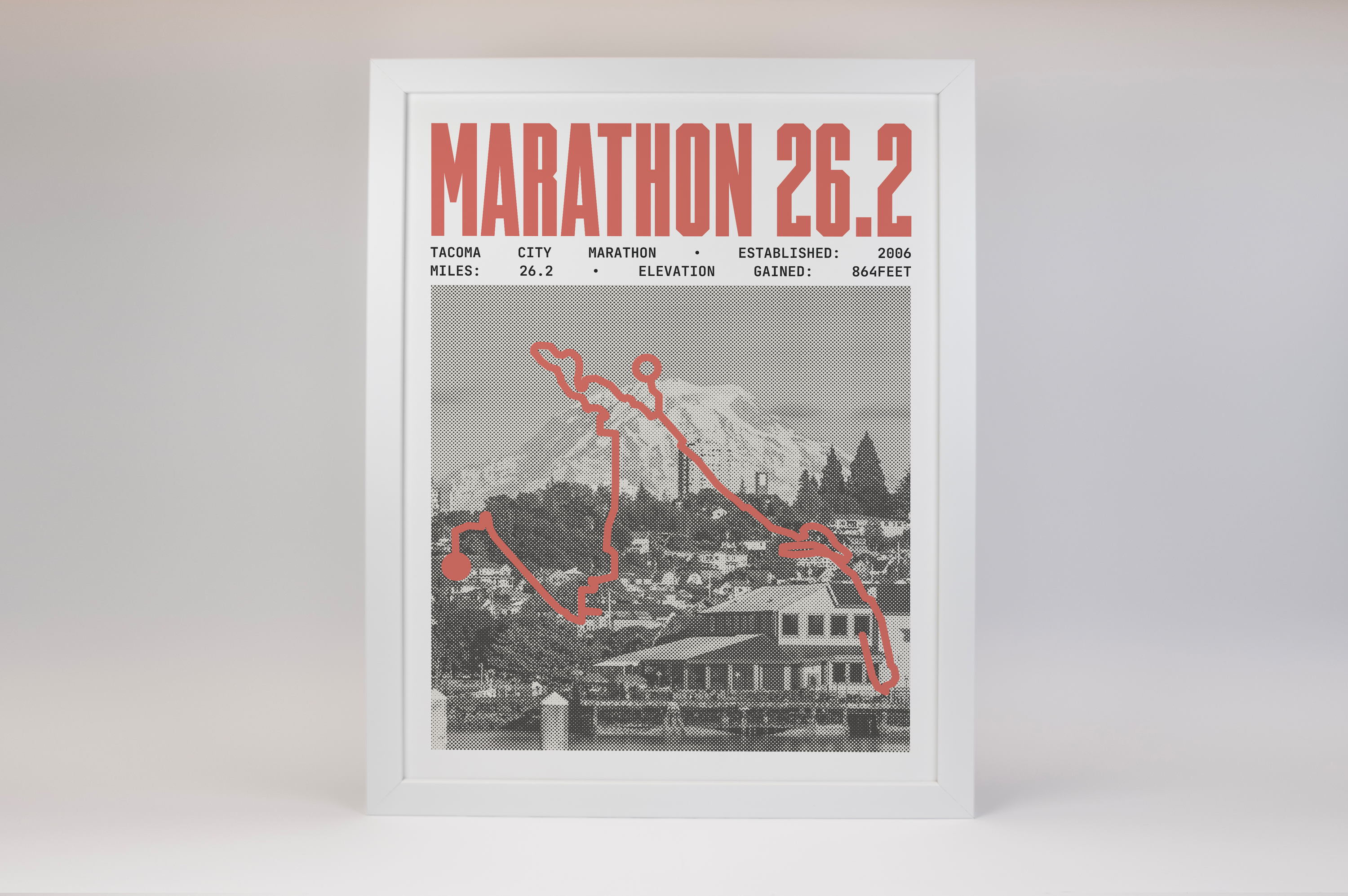 Tacoma City Marathon Poster