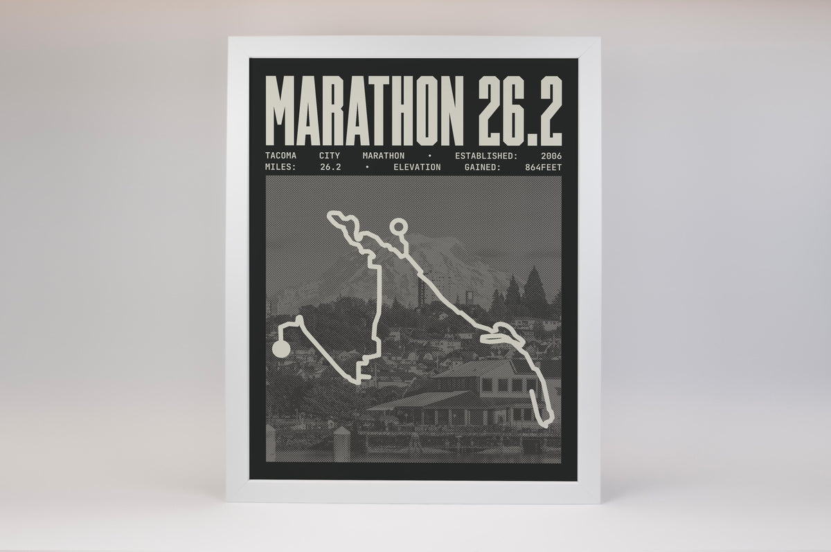 Tacoma City Marathon Poster