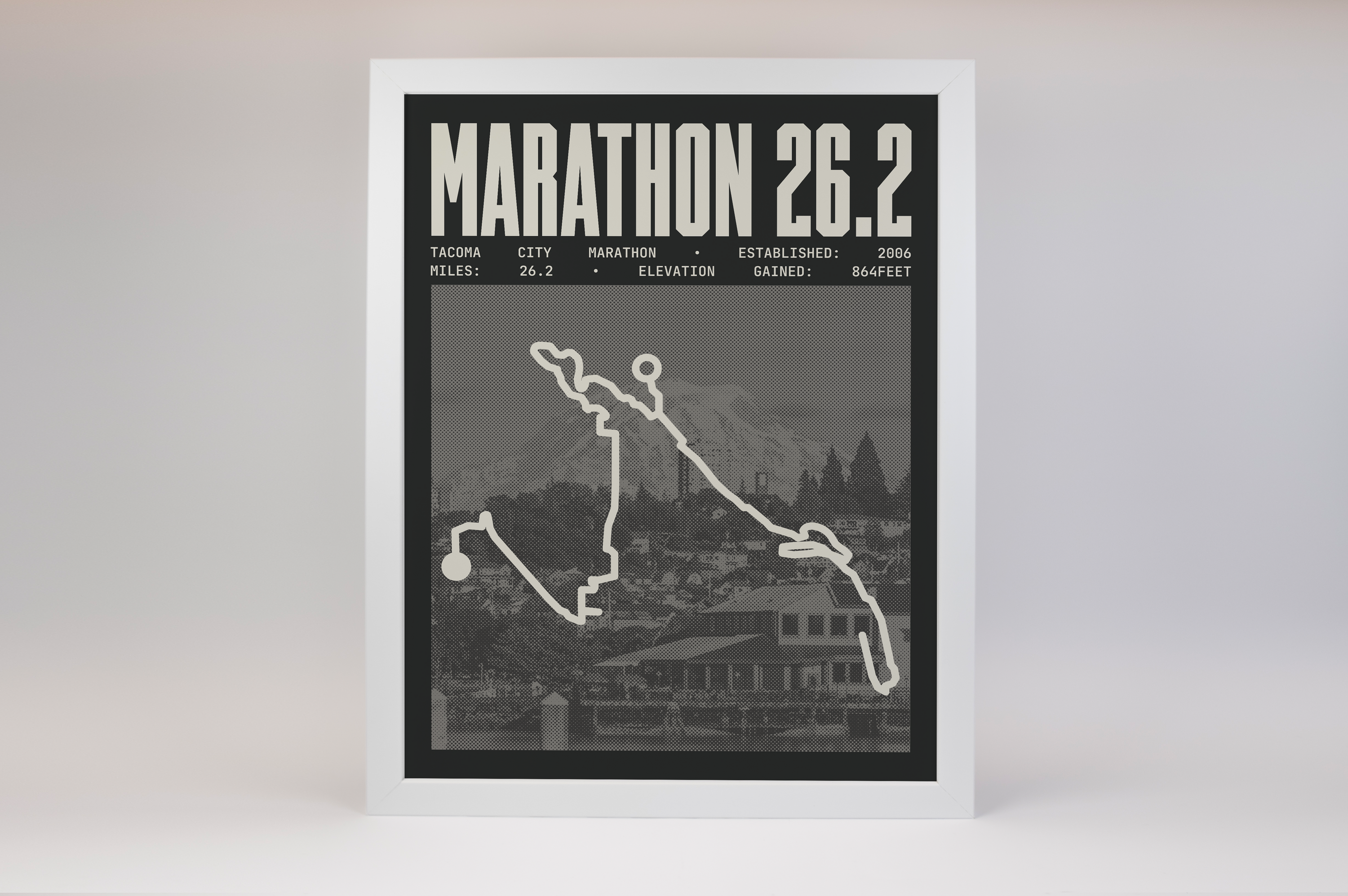 Tacoma City Marathon Poster