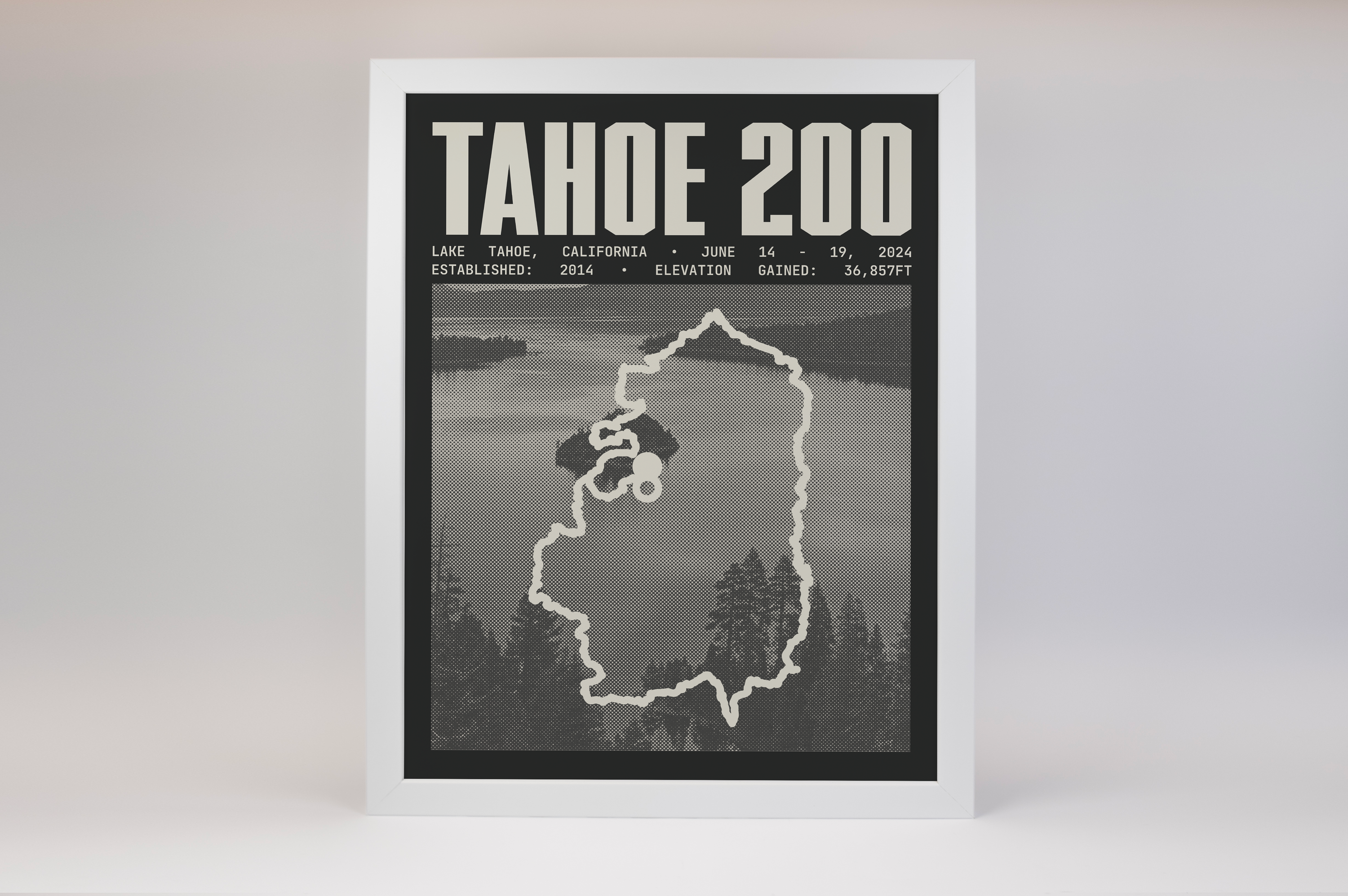 Tahoe 200 Endurance Run Poster