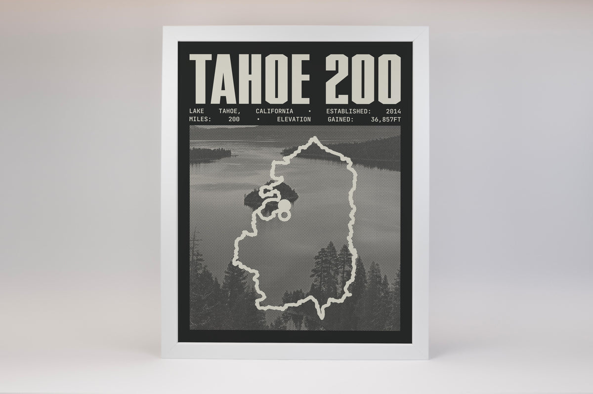 Tahoe 200 Endurance Run Poster