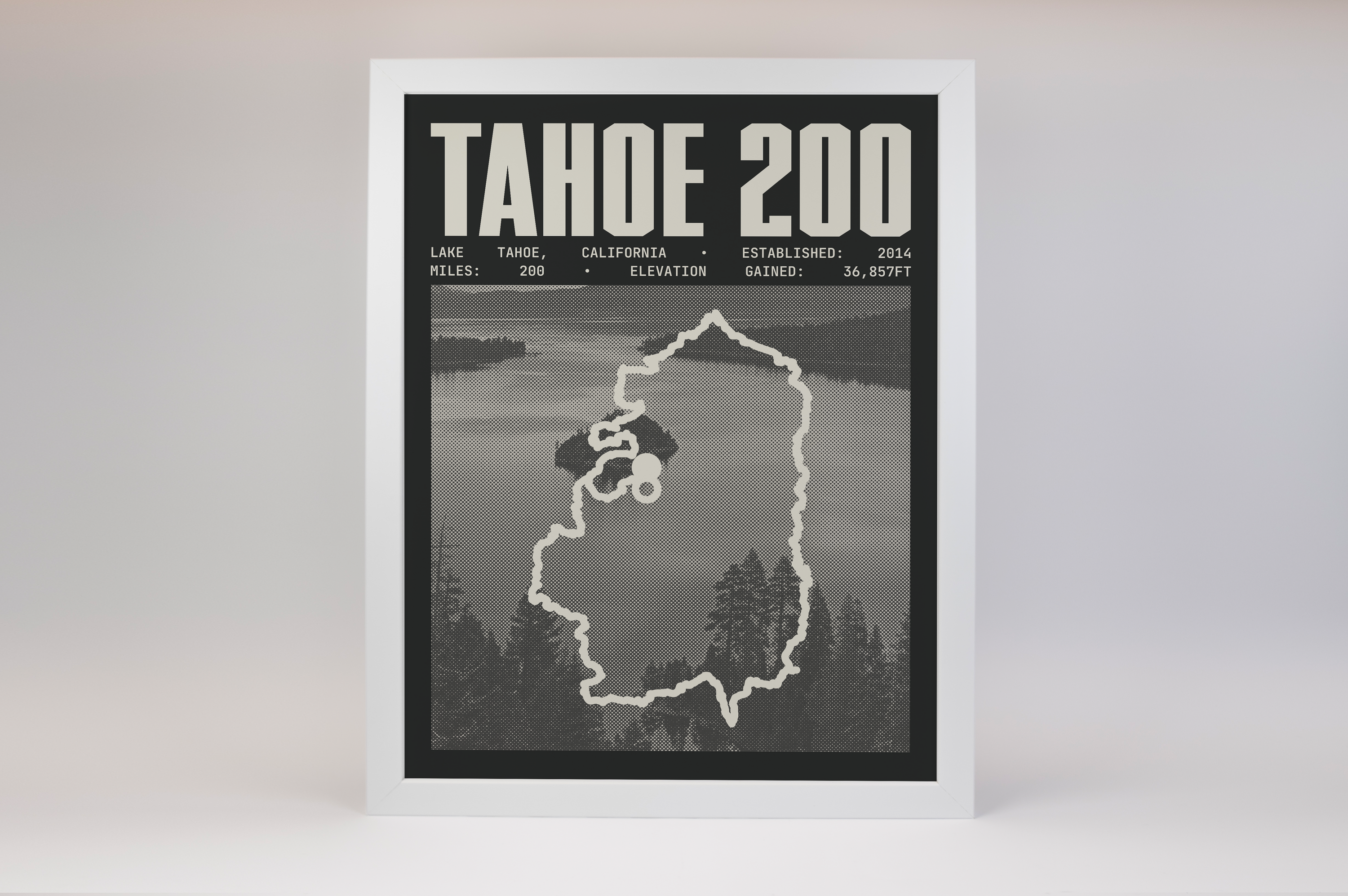 Tahoe 200 Endurance Run Poster