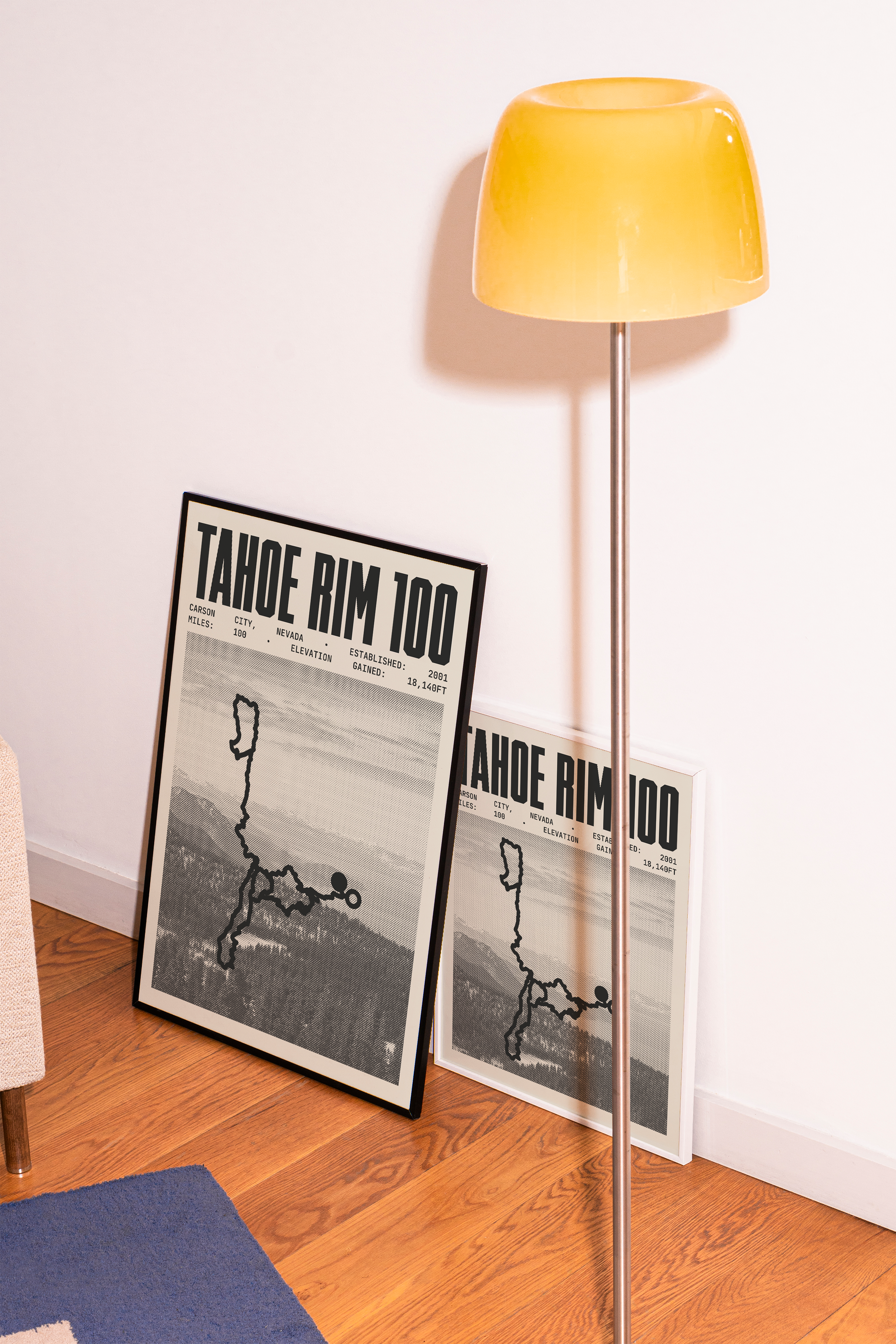 Tahoe Rim 100 Endurance Run Poster