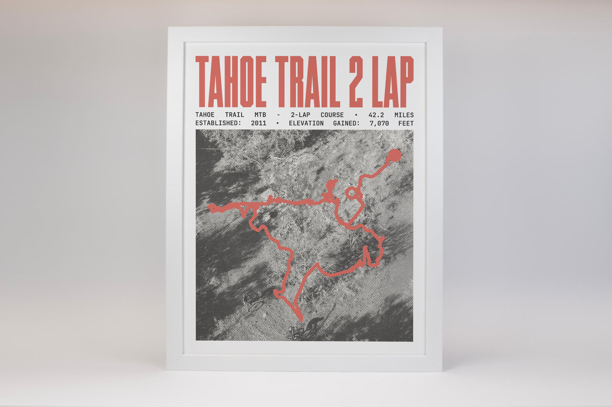 Tahoe Trail MTB - 2-Lap Course Poster