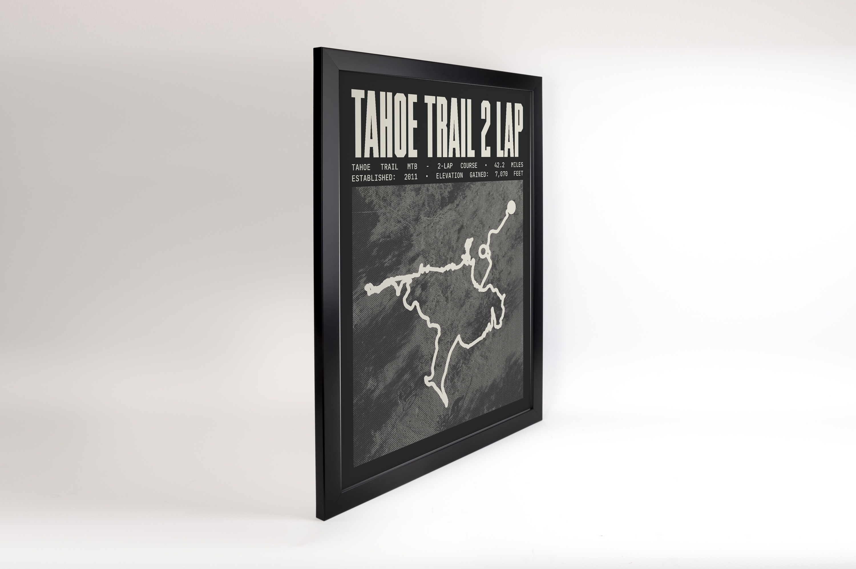 Tahoe Trail MTB - 2-Lap Course Poster