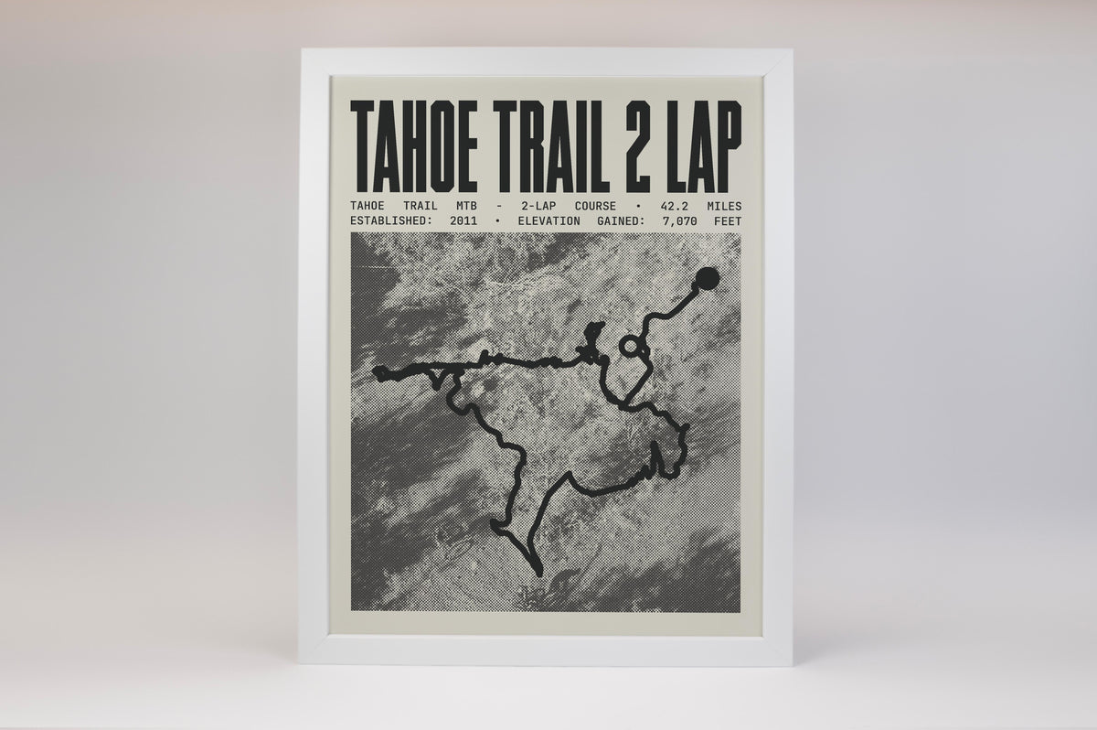 Tahoe Trail MTB - 2-Lap Course Poster
