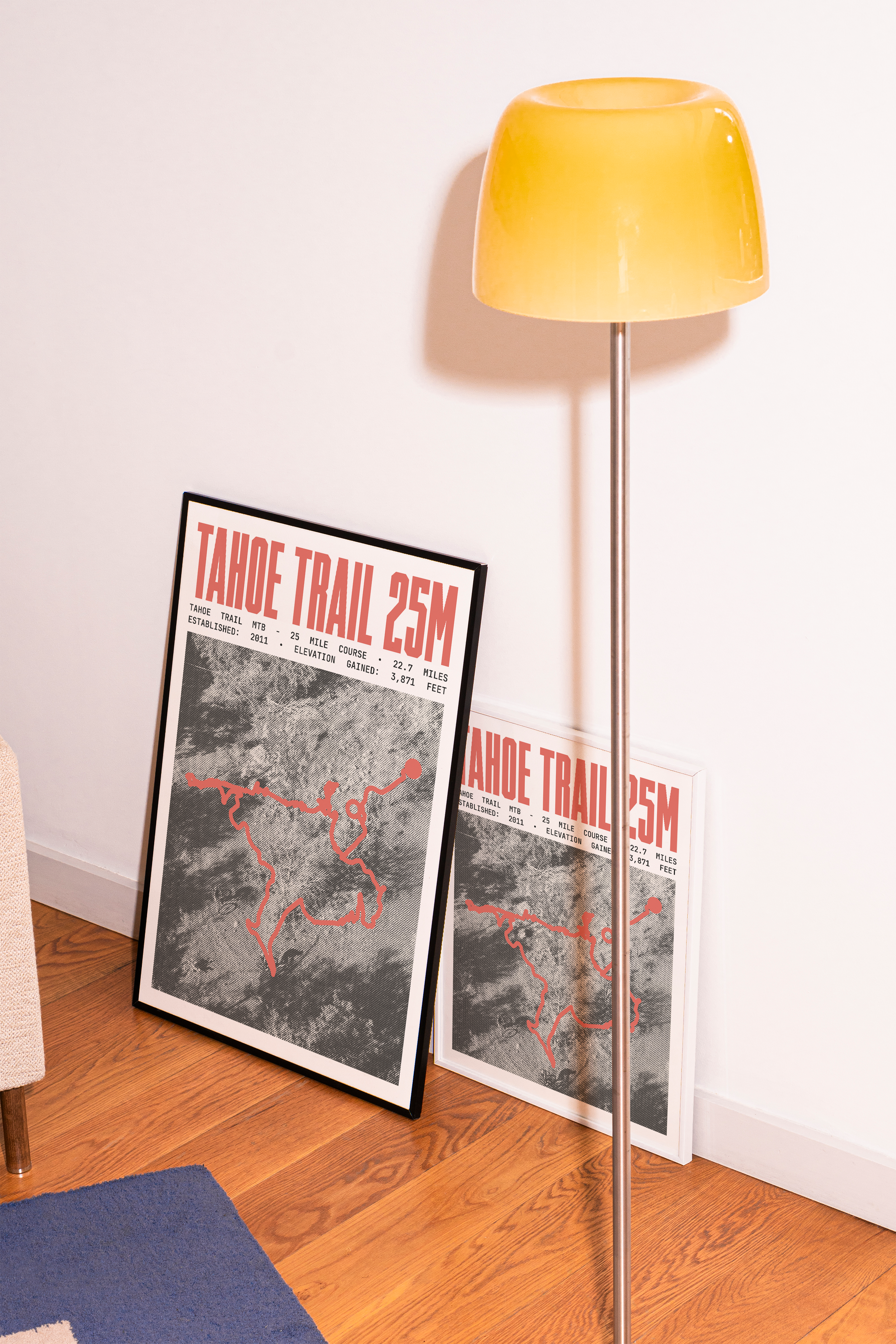 Tahoe Trail MTB - 25 Mile Course Poster