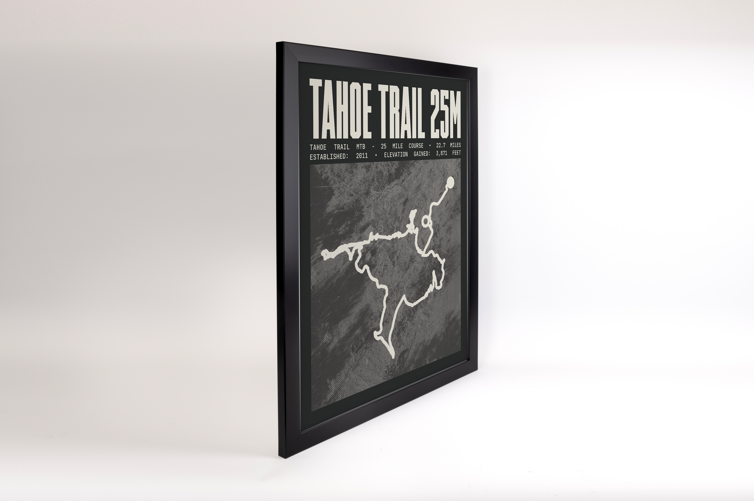Tahoe Trail MTB - 25 Mile Course Poster