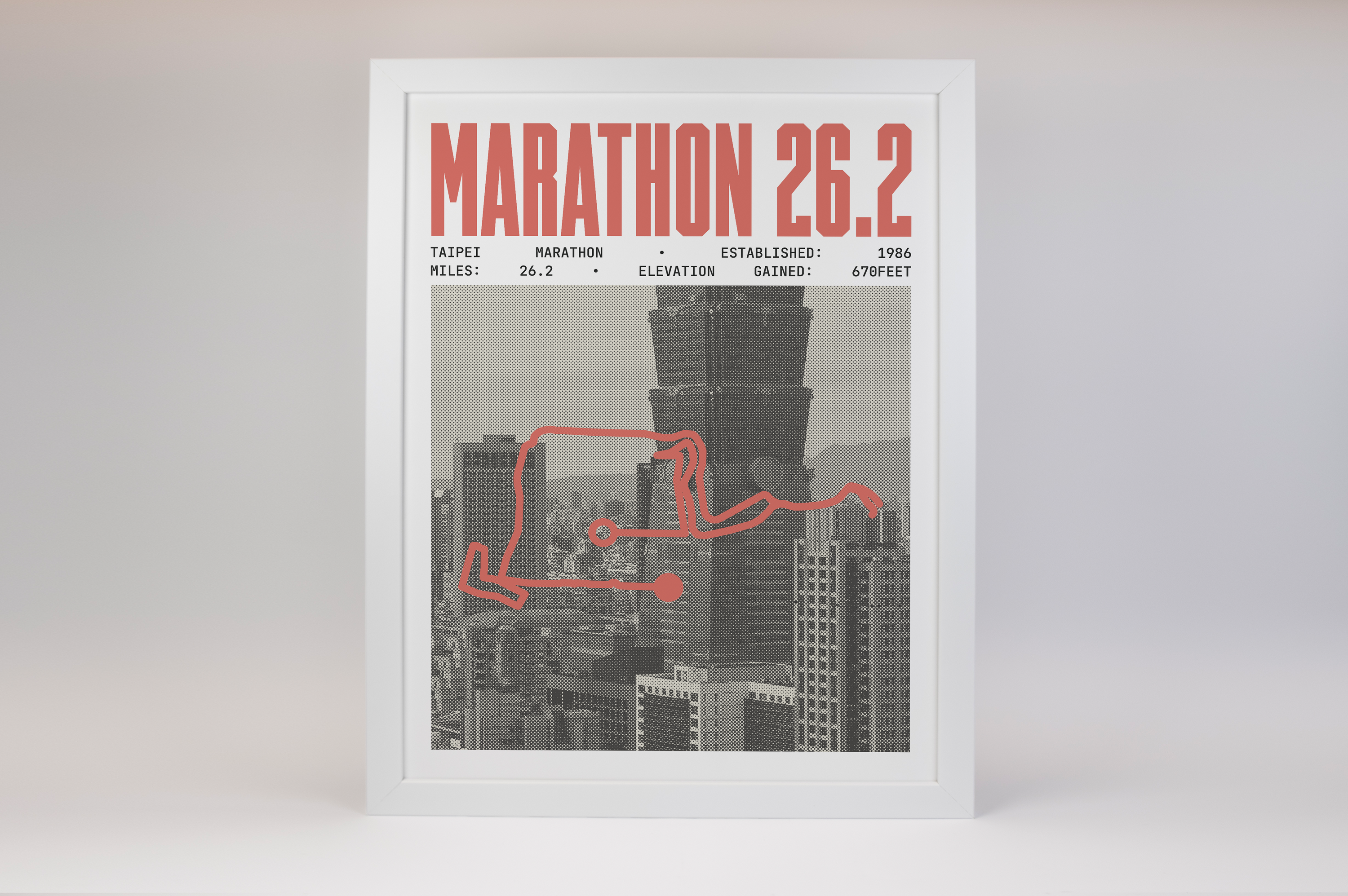 Taipei Marathon Poster