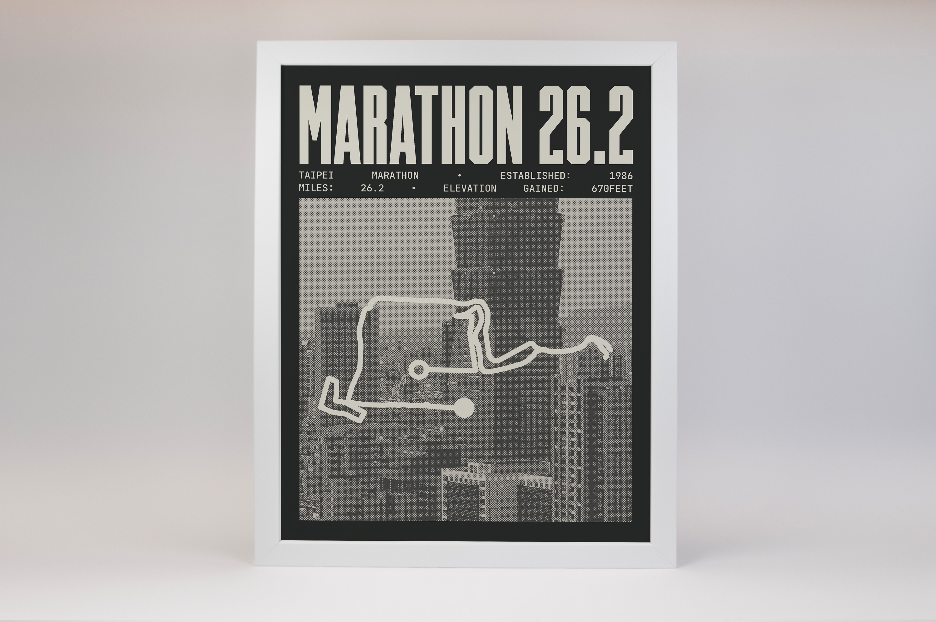 Taipei Marathon Poster