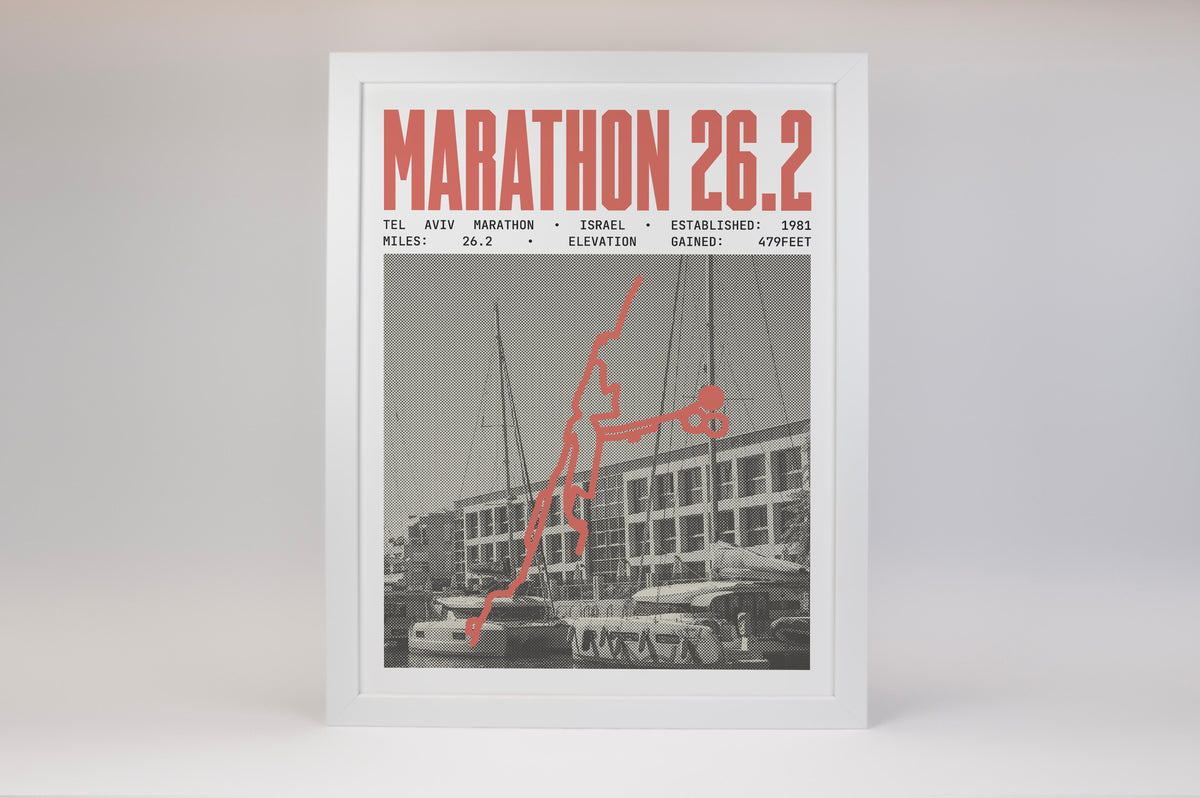 Tel Aviv Marathon Poster