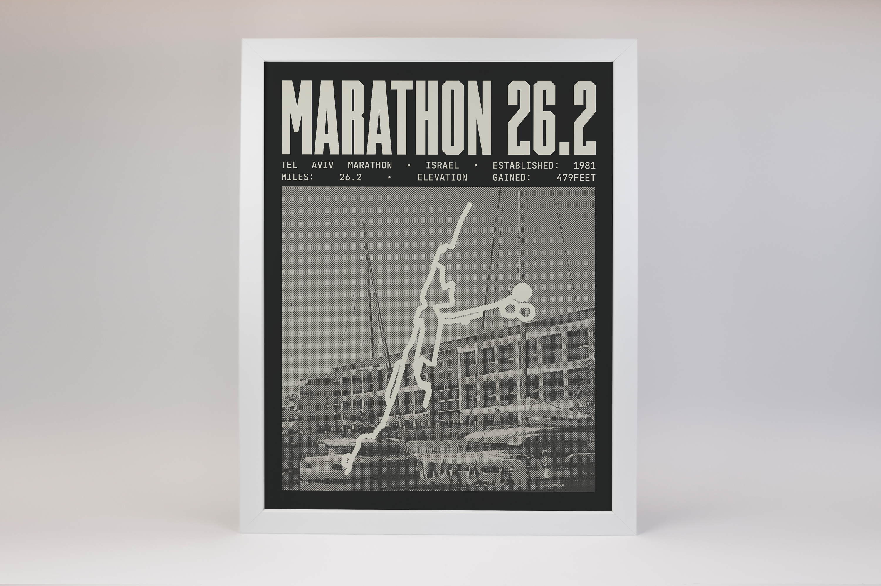 Tel Aviv Marathon Poster