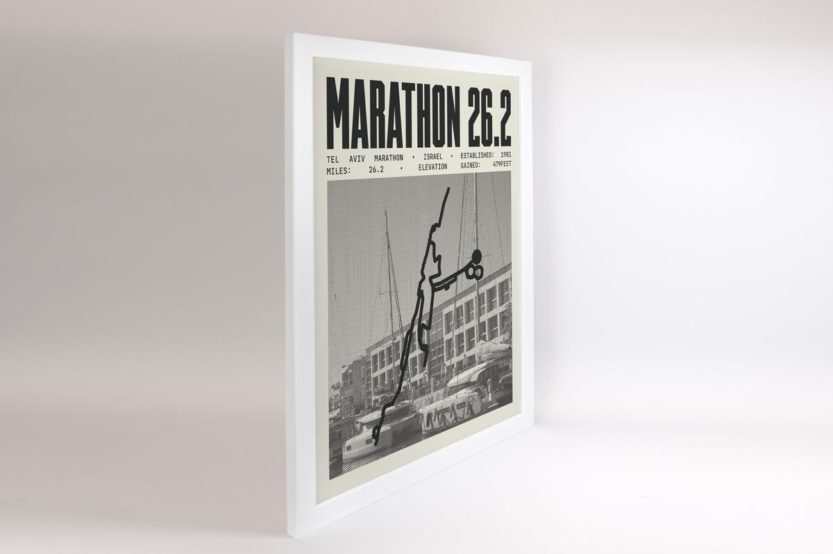 Tel Aviv Marathon Poster