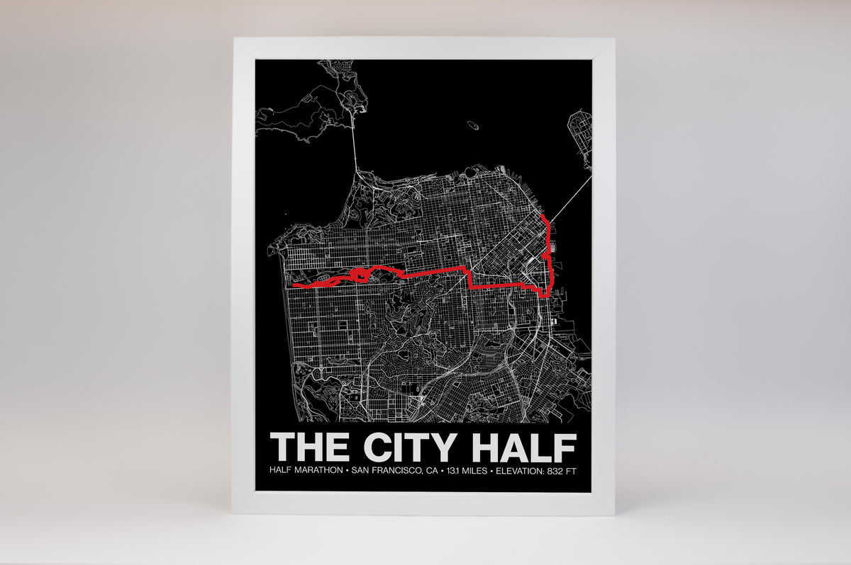 The City Half Marathon - Grid Style