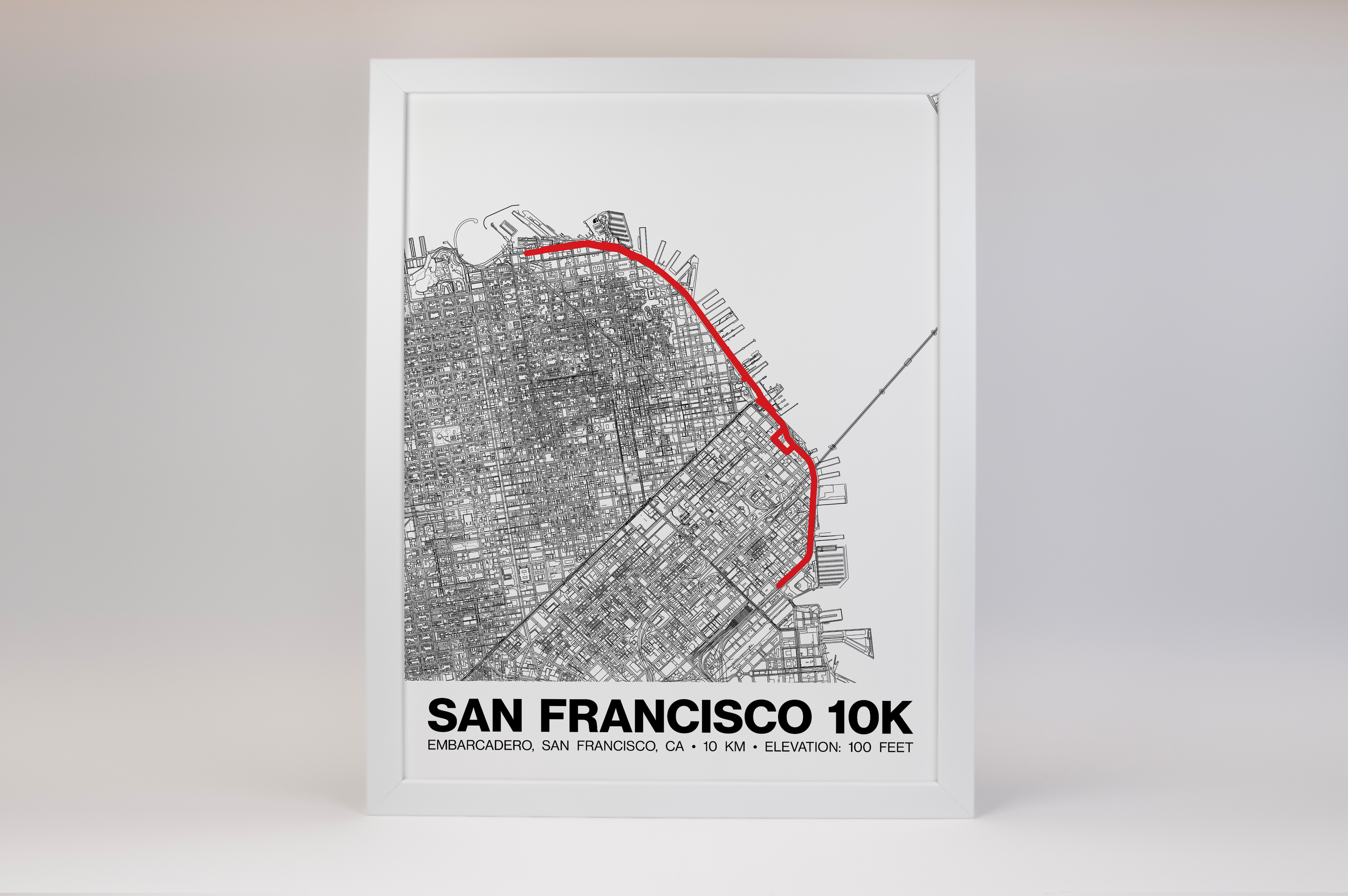 The San Francisco 10K - Grid Style