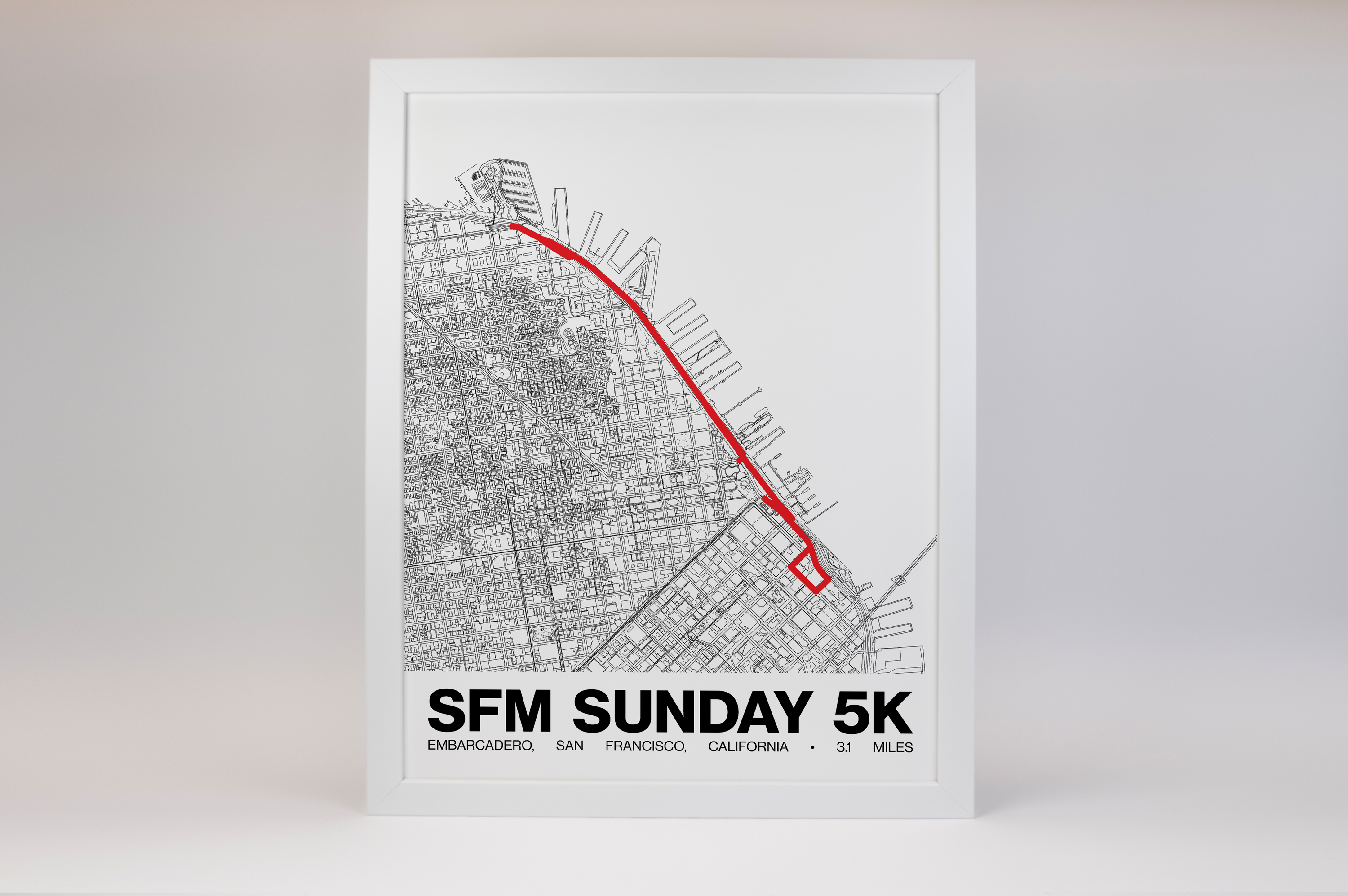 The San Francisco Marathon Sunday 5K Race - Grid Style