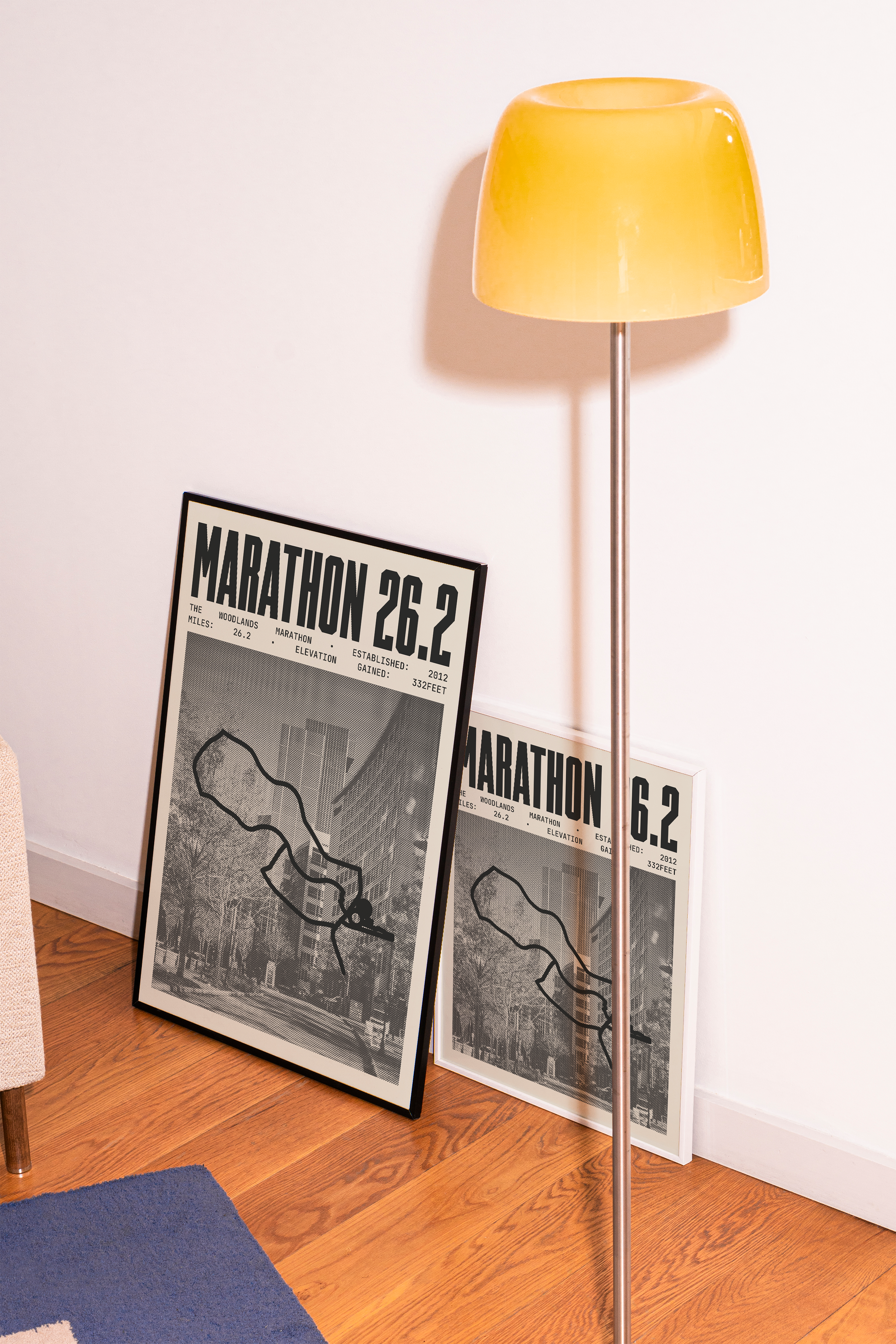 The Woodlands Marathon Poster