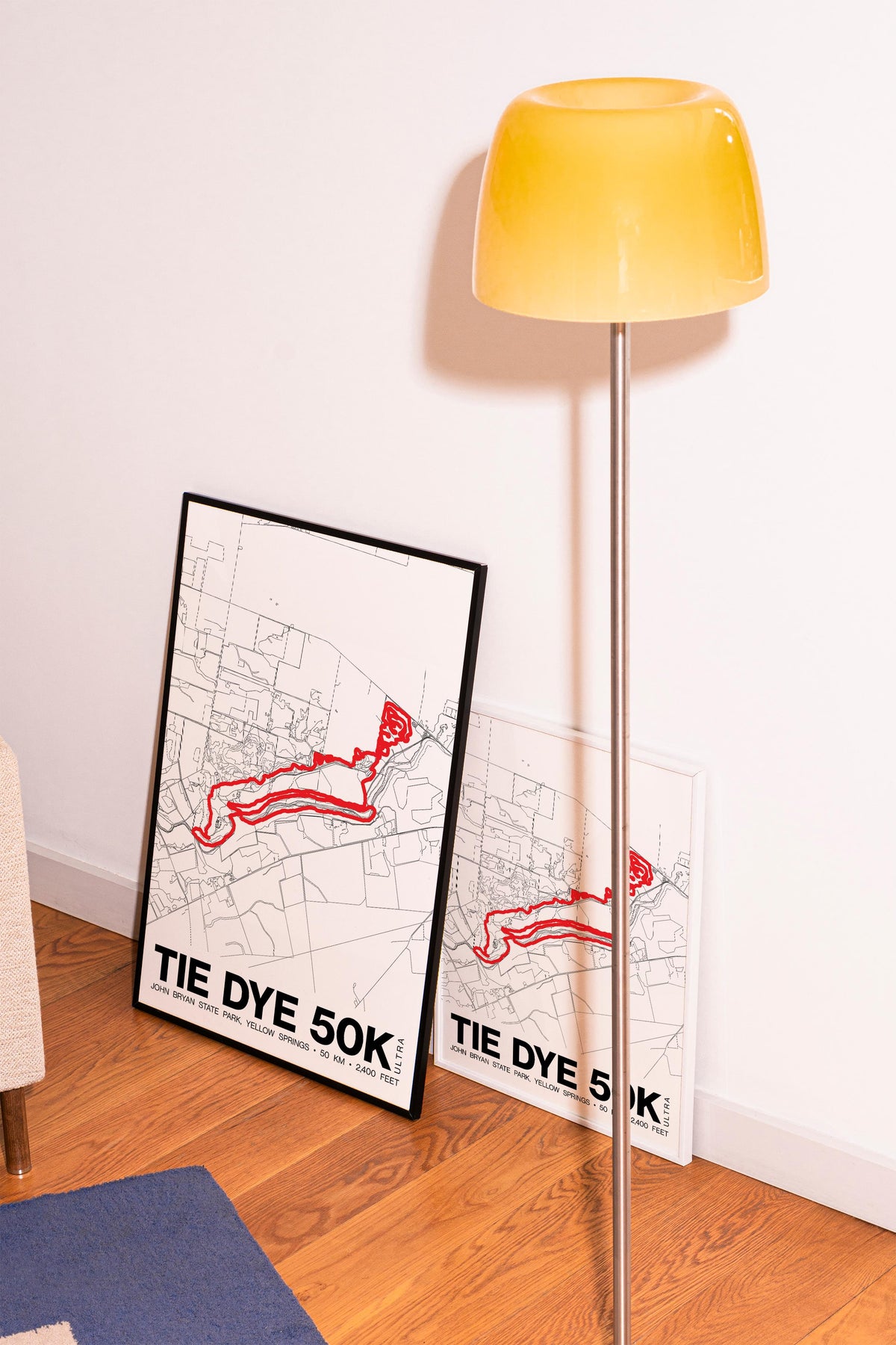 Tie Dye 50K Poster - Grid Style