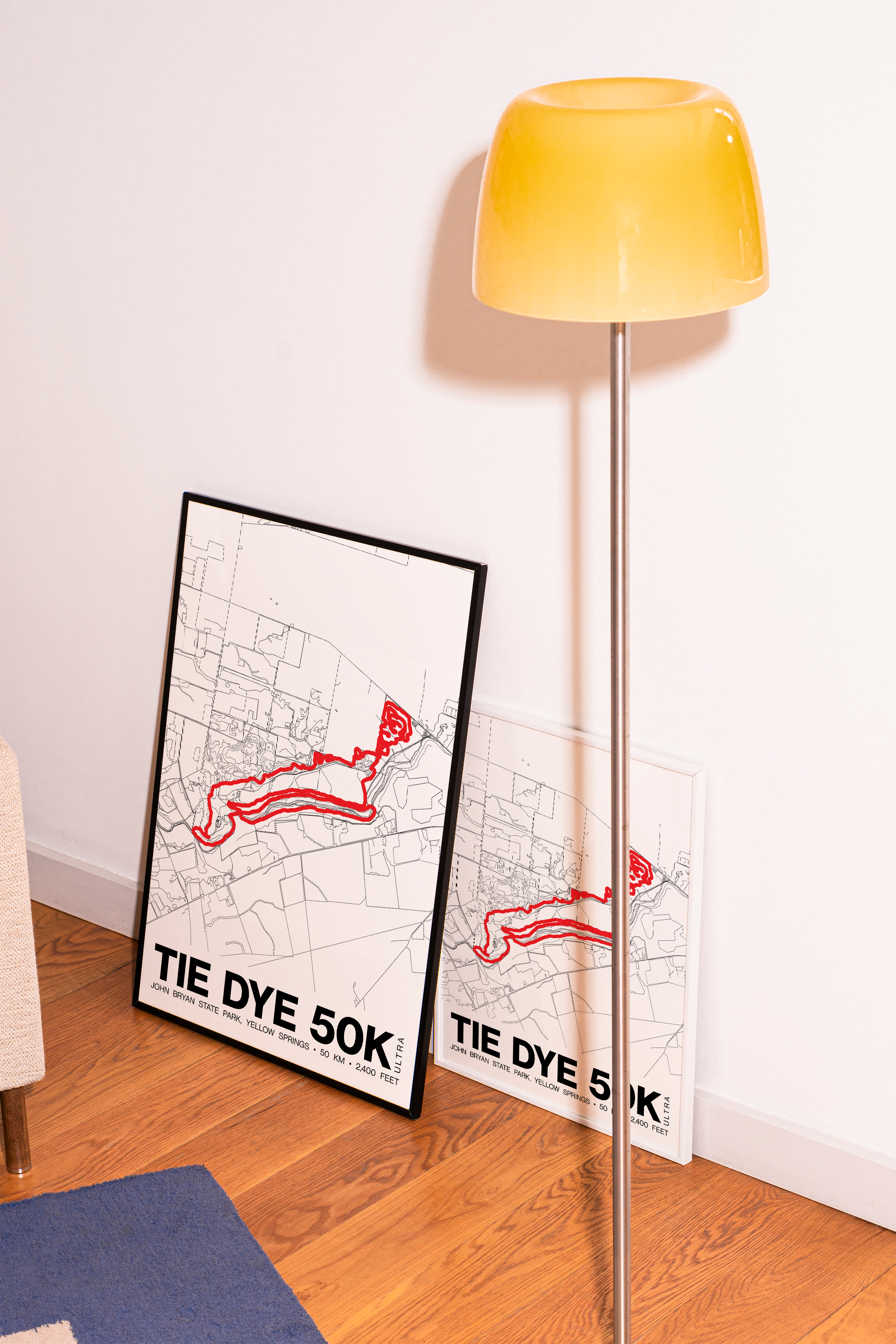 Tie Dye 50K Poster - Grid Style