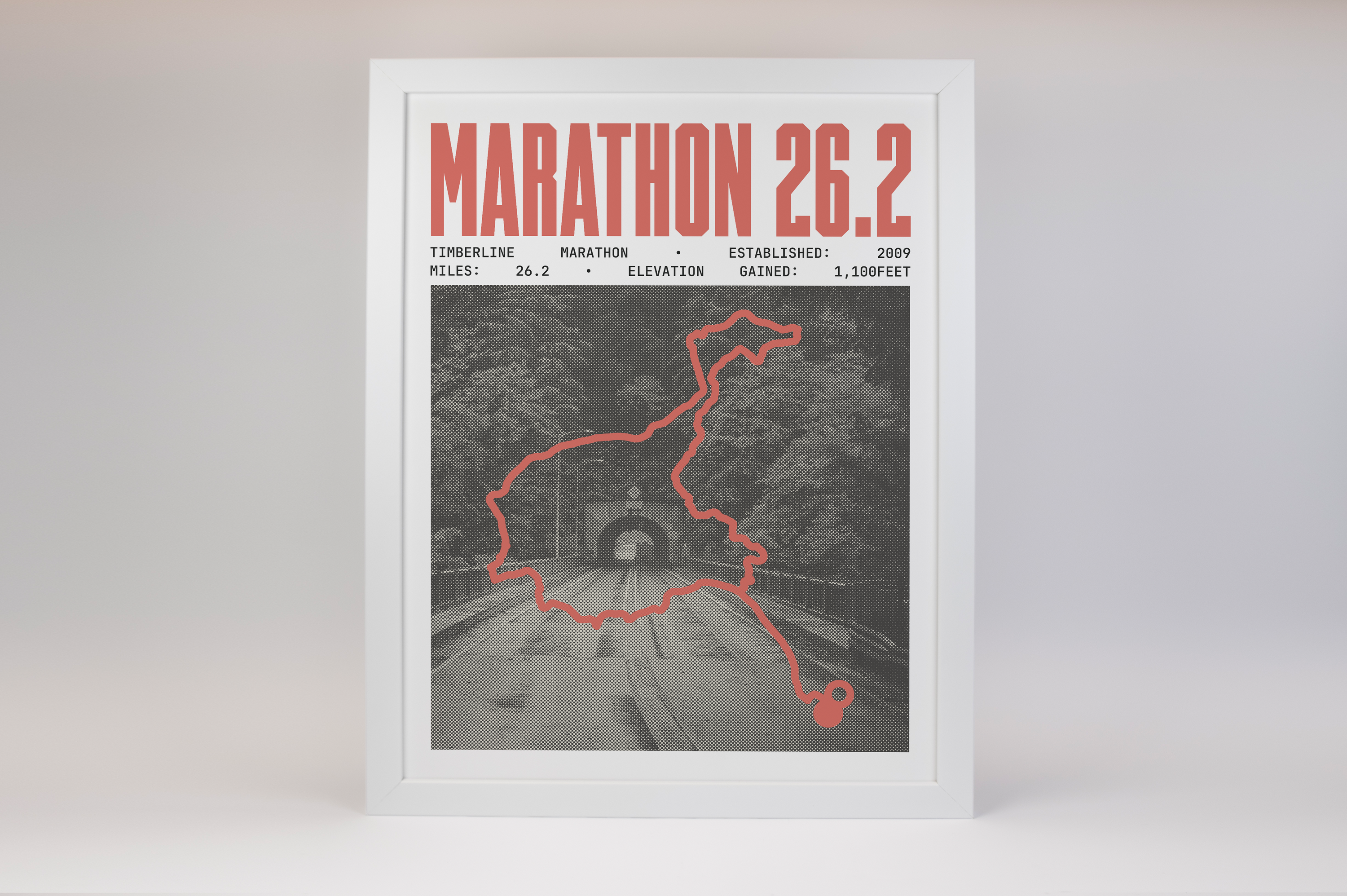 Timberline Marathon Poster