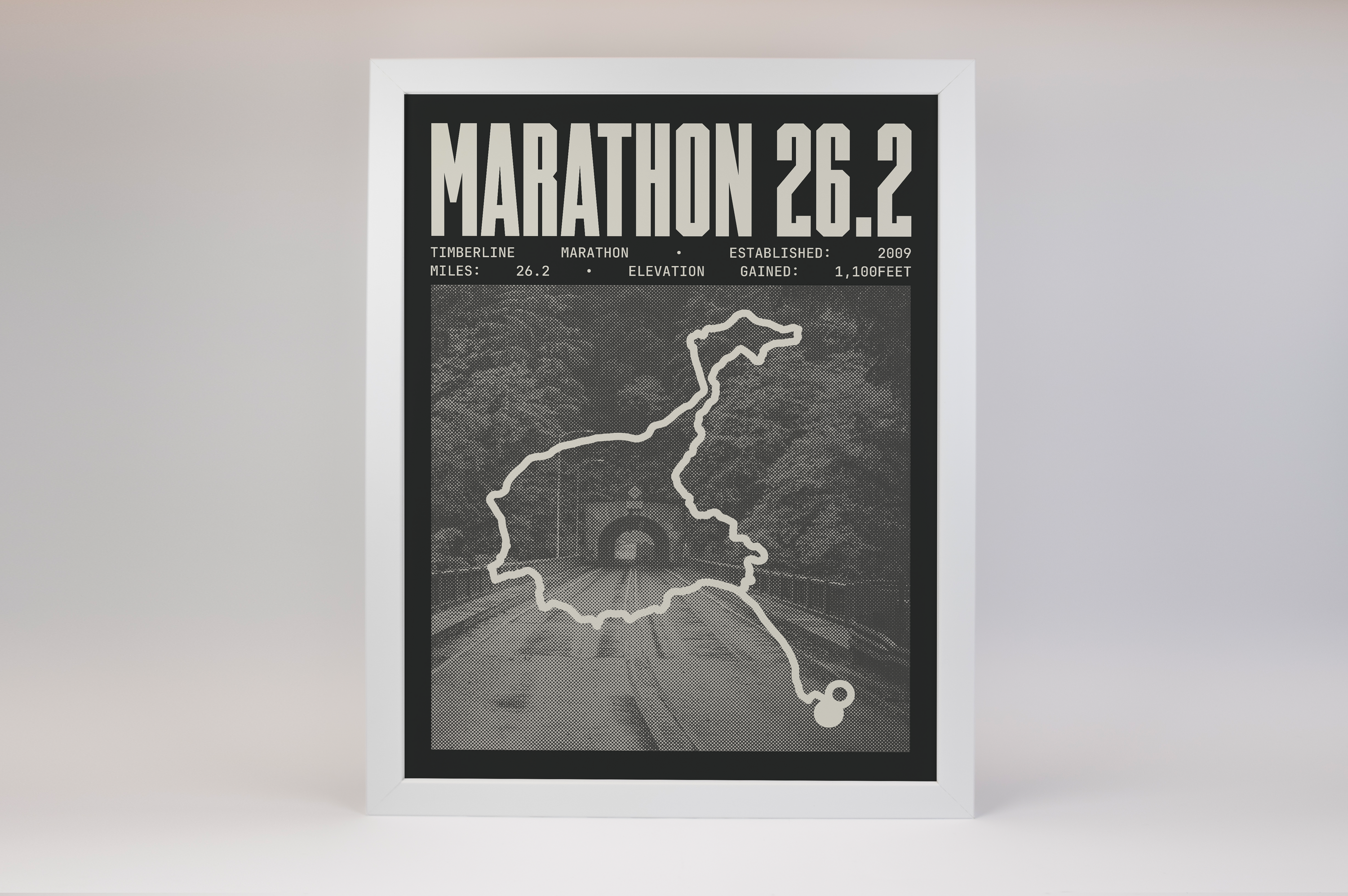 Timberline Marathon Poster